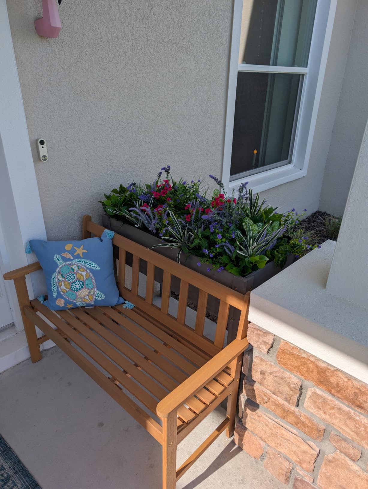 SoliWood Raised Garden Bed with Legs, 48x24x30'', Outdoor Wood Elevated Planter Box, Grey Cedar, Thick Legs, w/Liner customer photo 2