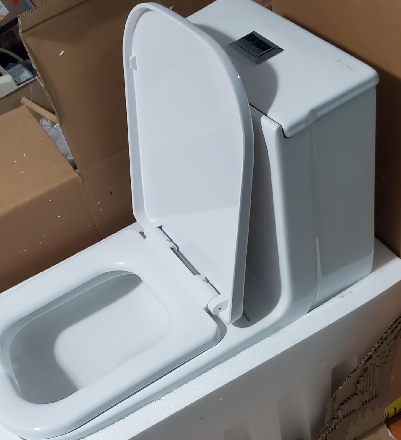 SM-1T278 Concorde One Piece Square Toilet Dual Flush 1.1/1.6 gpf with 10