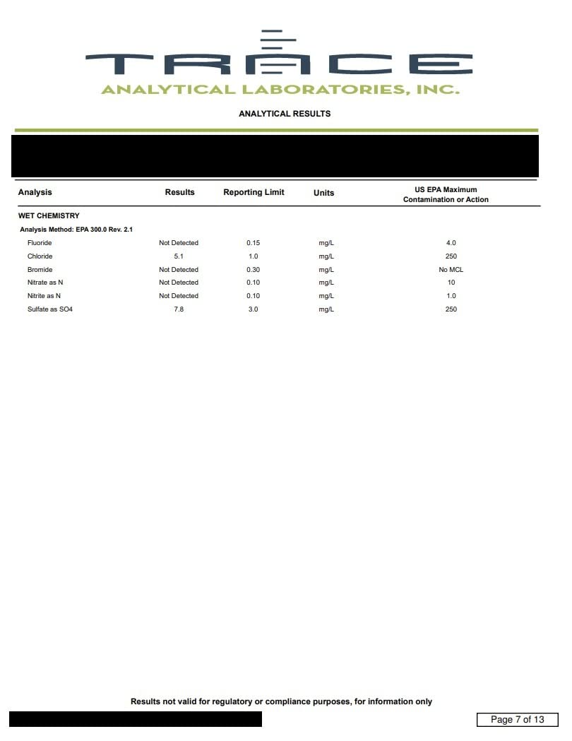 Premium Drinking Water Test Kit for City and Well Water - Lab Results for 100+ Parameters Including Nitrate, Metals, Volatile Organic Compounds, and More customer photo 1