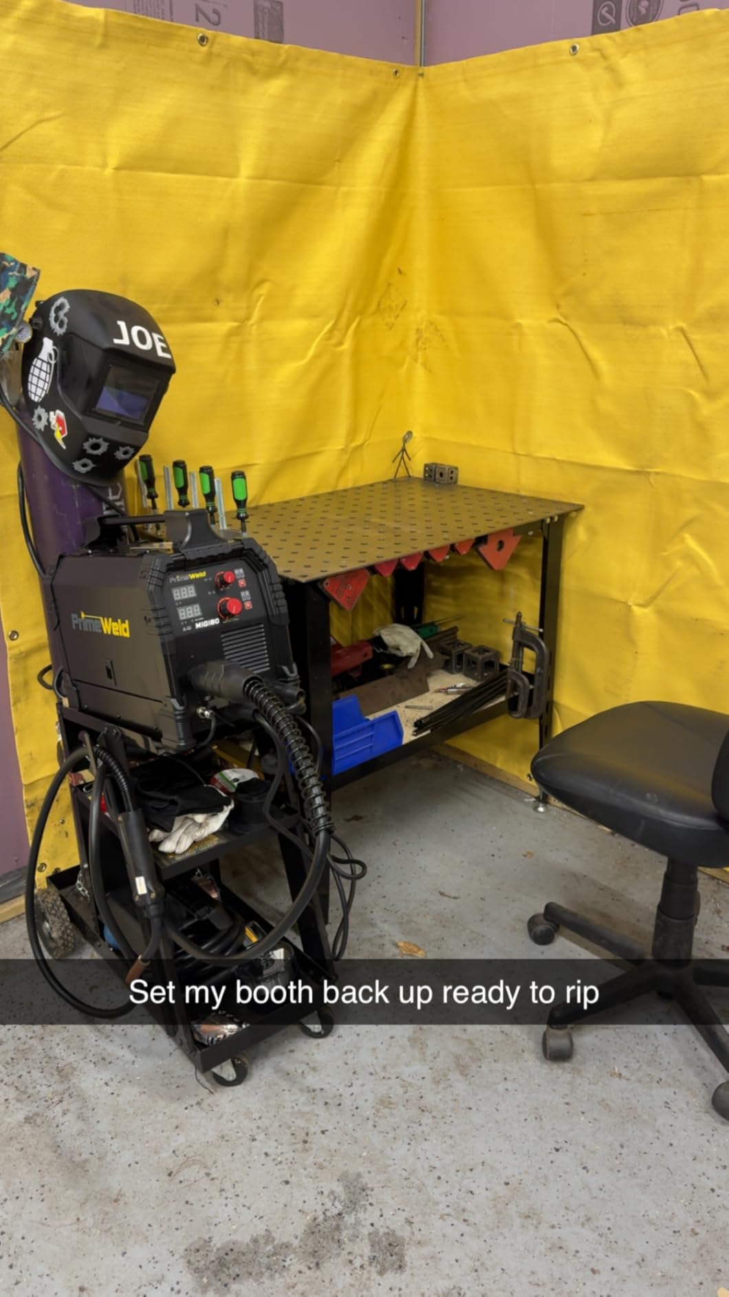 PrimeWeld MIG180 Mig Welder, 180 Amp Wire Feed Welding Machine with Dual Voltage 220v, 110v customer photo 1