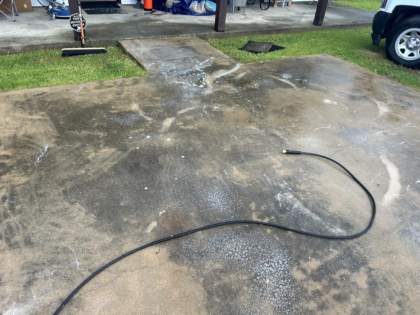 MEKOH Pressure Washer Surface Cleaner 20'', 4500PSI Power Washer Surface Cleaner Attachment with Wheels, Pressure Washer Accessory for Driveway Sidewalk Curb Deck Patio Cleaning, 3/8'' Quick-Connect customer photo 2