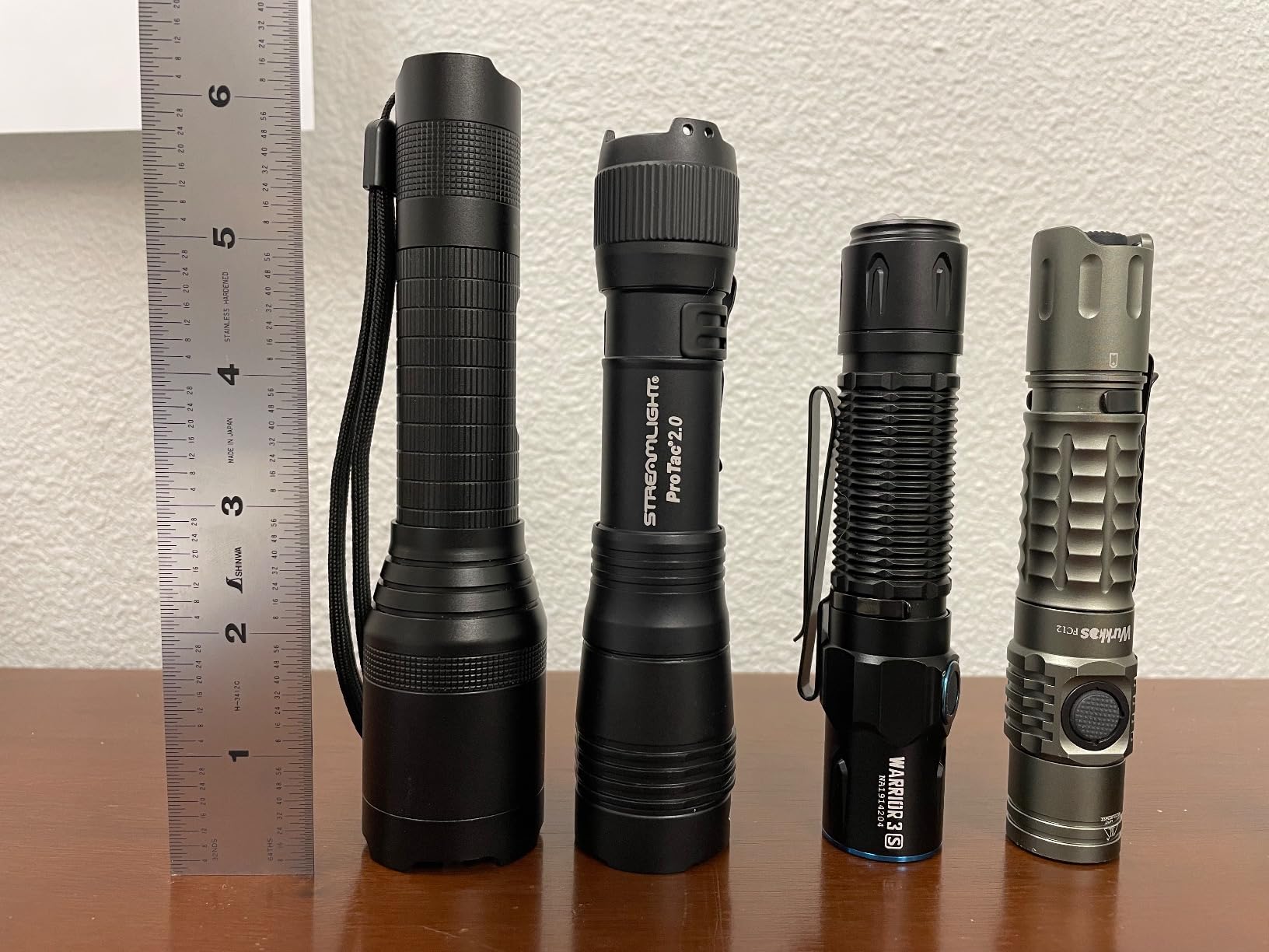 Warrior 3S Rechargeable Tactical Flashlight Bright Light Black | 2300 Lumens, Compact Dual Switches LED Light, Proximity Sensor, Powered by Customized Battery, Emergency, Outdoor, Searching customer photo 2