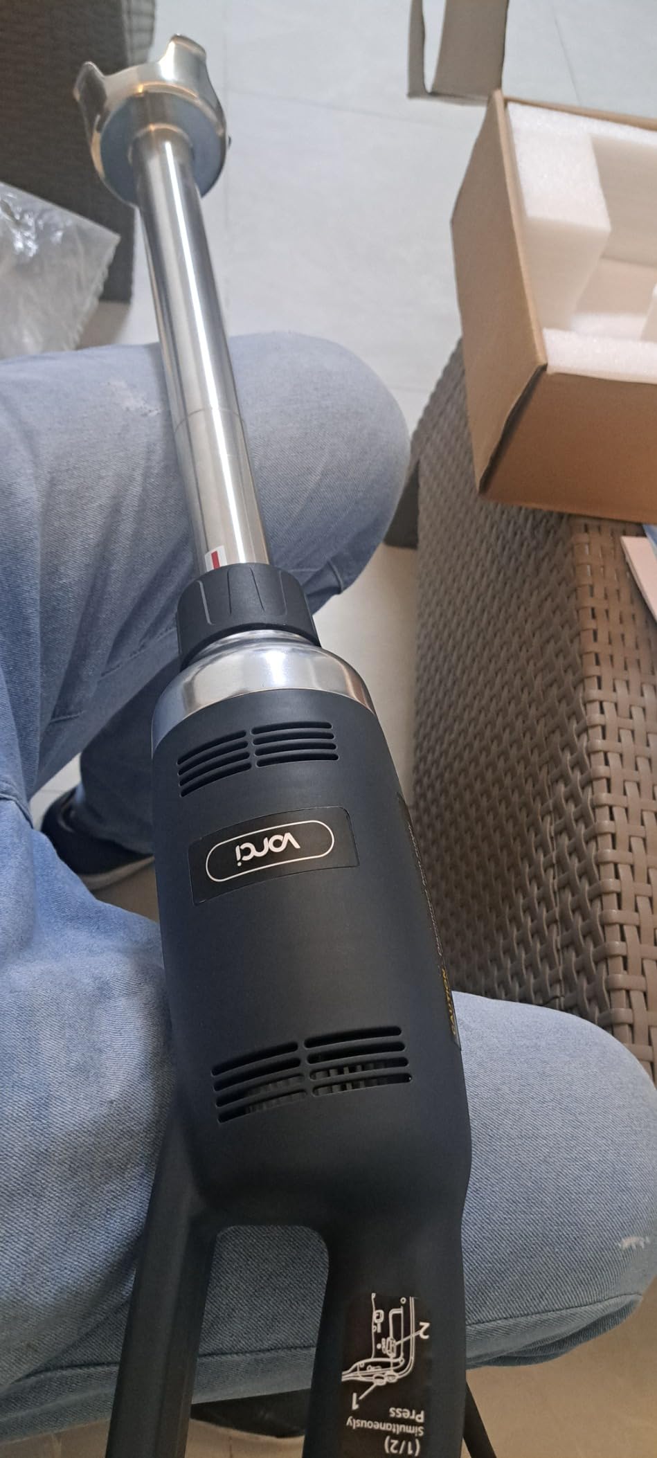 VONCI 500W Commercial Immersion Blender, 16