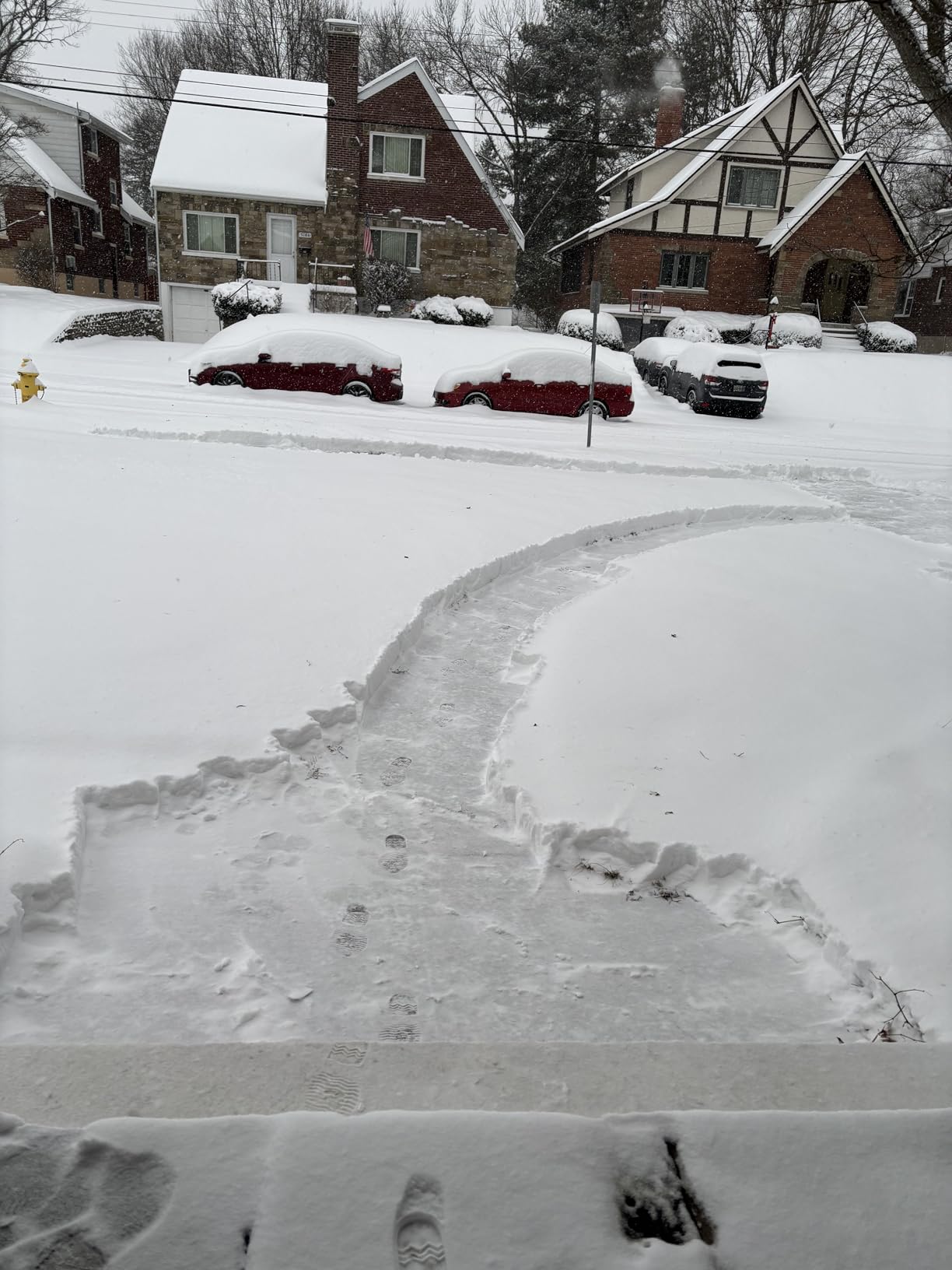 VOLTASK Cordless Snow Shovel, 24V | 13-Inch | 4-Ah Cordless Snow Blower customer photo 2