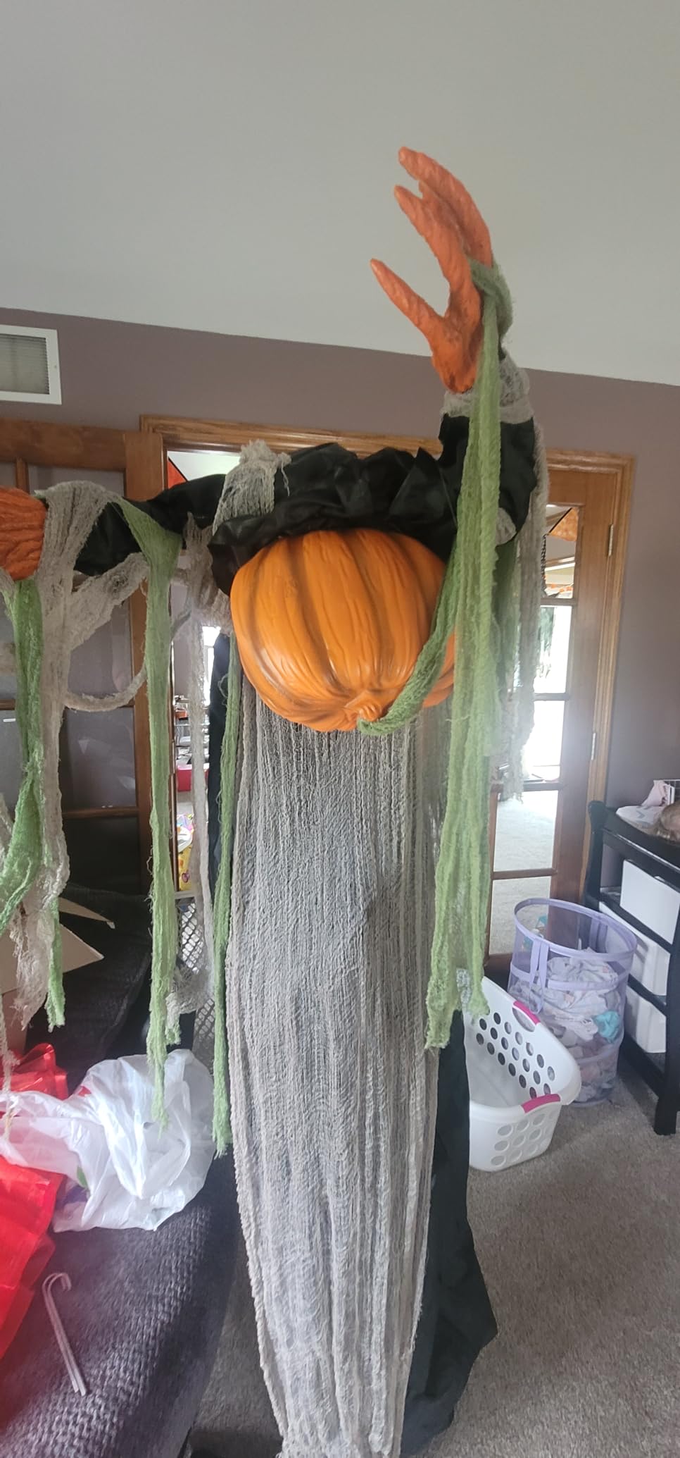 6 Ft Animated Halloween Root of Evil Prop, Spooky Sound & Touch Activated Motion Sensor Realistic Sound Effects customer photo 1