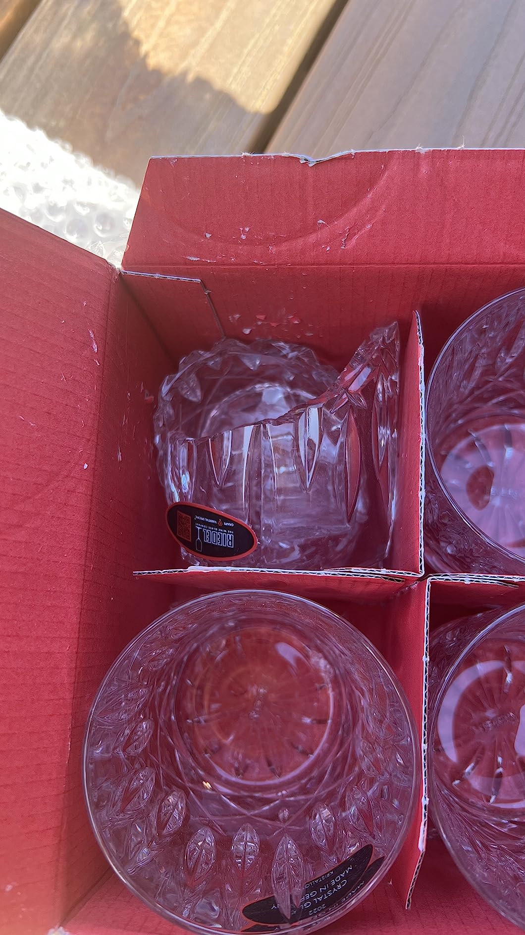 Riedel Spey Double Old Fashioned Whisky Glasses Set of 4 - Premium Crystal Tumblers for Scotch, Bourbon, Cocktails & Whiskey - Elegant Barware Gift customer photo 1