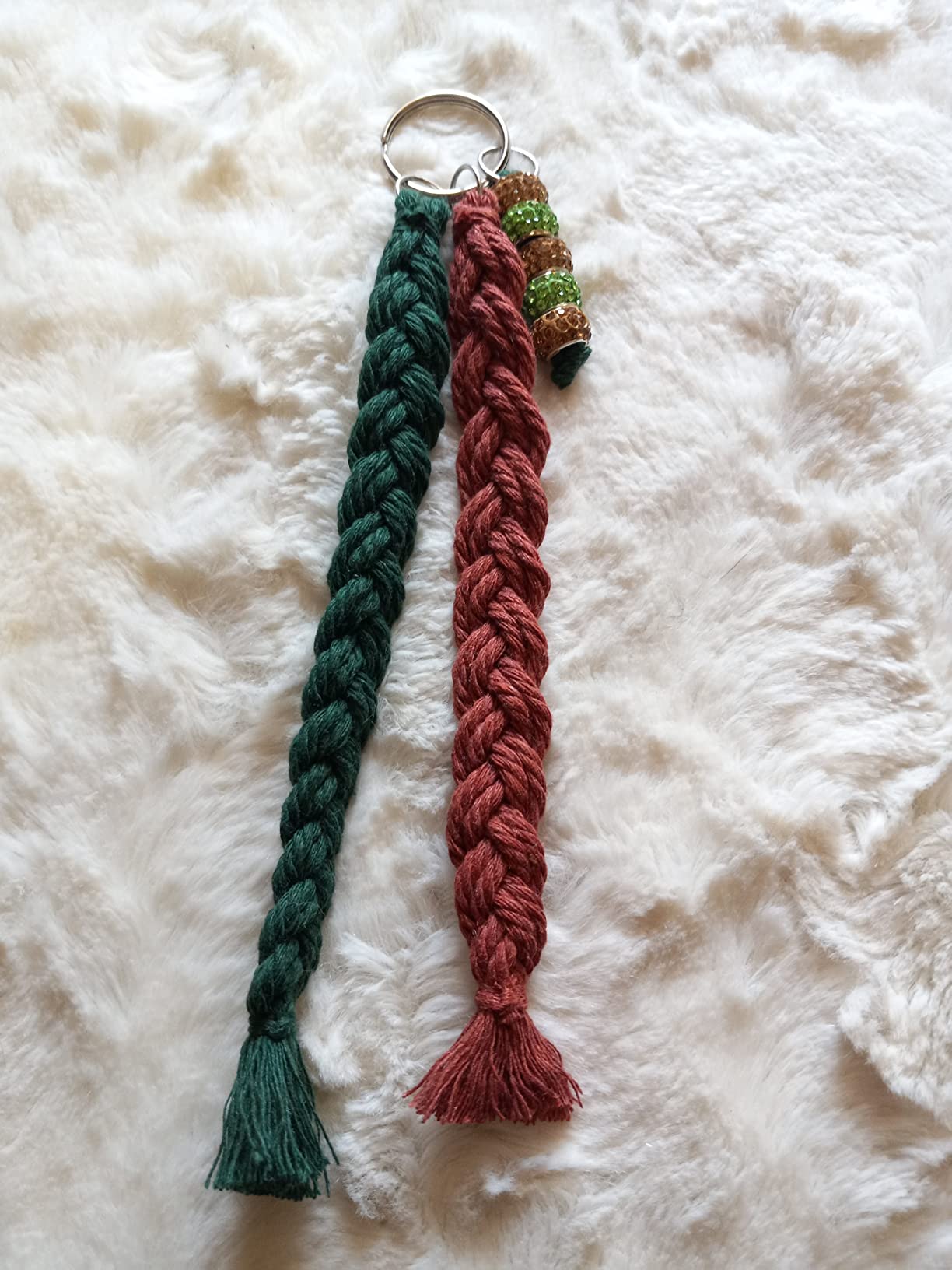 36 Rolls Macrame Cord 3 mm x 1188 Yards Natural Cotton Macrame Rope 4 Strand Twisted Soft Colored Macrame Supplies for DIY Crafts, Wall Hanging, Plant Hangers, Crafts, Knitting(Colorful) customer photo 1
