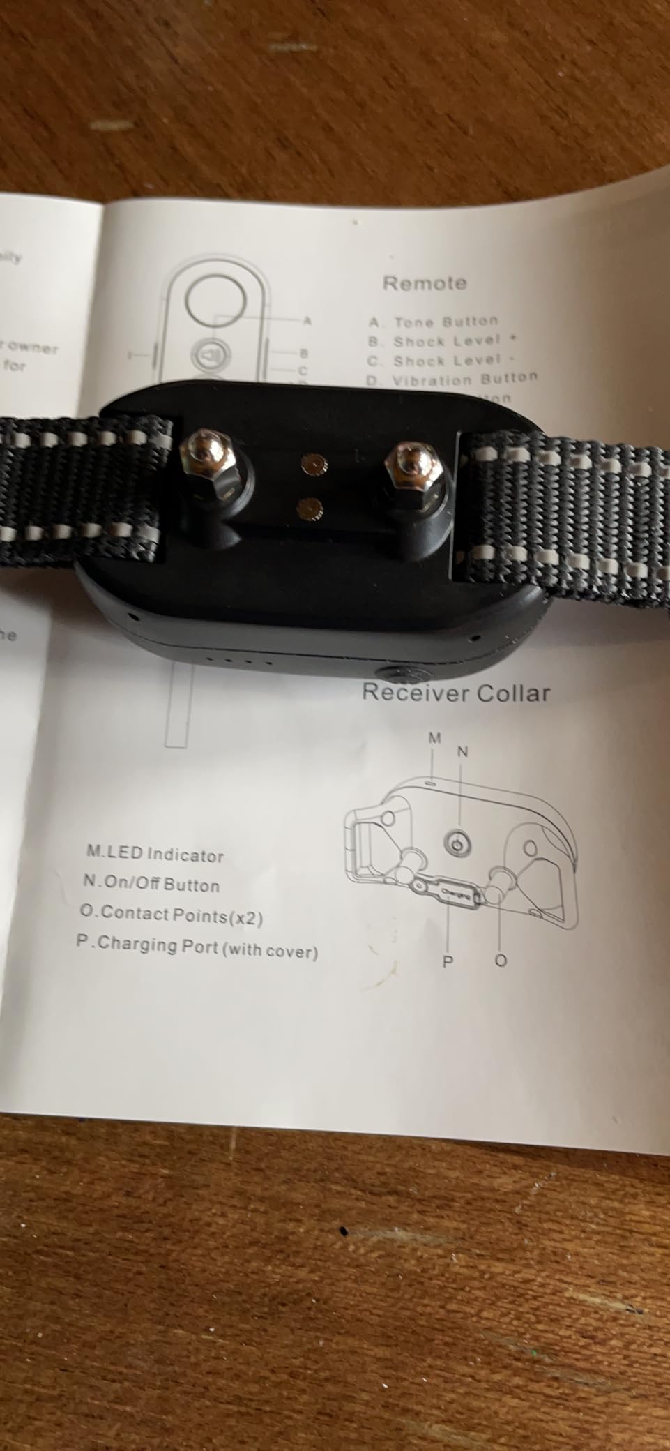 Dog Shock Collar, Electric Dog Training Collar with Remote & 4-Channels | Rechargeable E-Collar Waterproof Collars with 3 Training Modes & Security Lock for All Breeds, Sizes customer photo 2