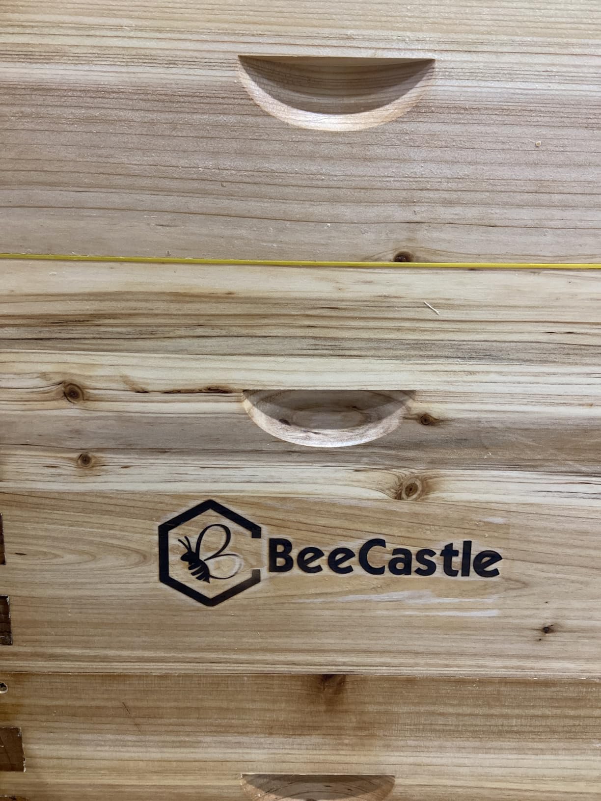 BeeCastle 10 Frame Langstroth Bee Hive Coated with 100% Beeswax Includes Beehive Frames and Waxed Foundations (2 Deep Boxes & 2 Medium Boxes) customer photo 1