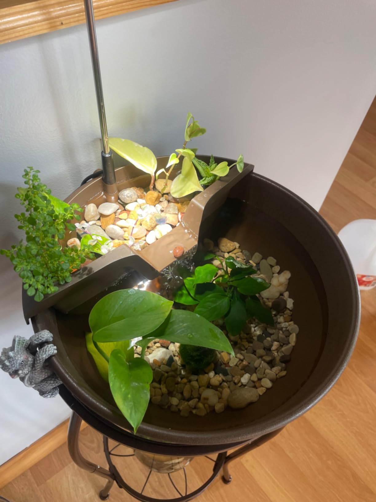 Aquascape AquaGarden Tabletop Fountain Kit (Gray) customer photo 1