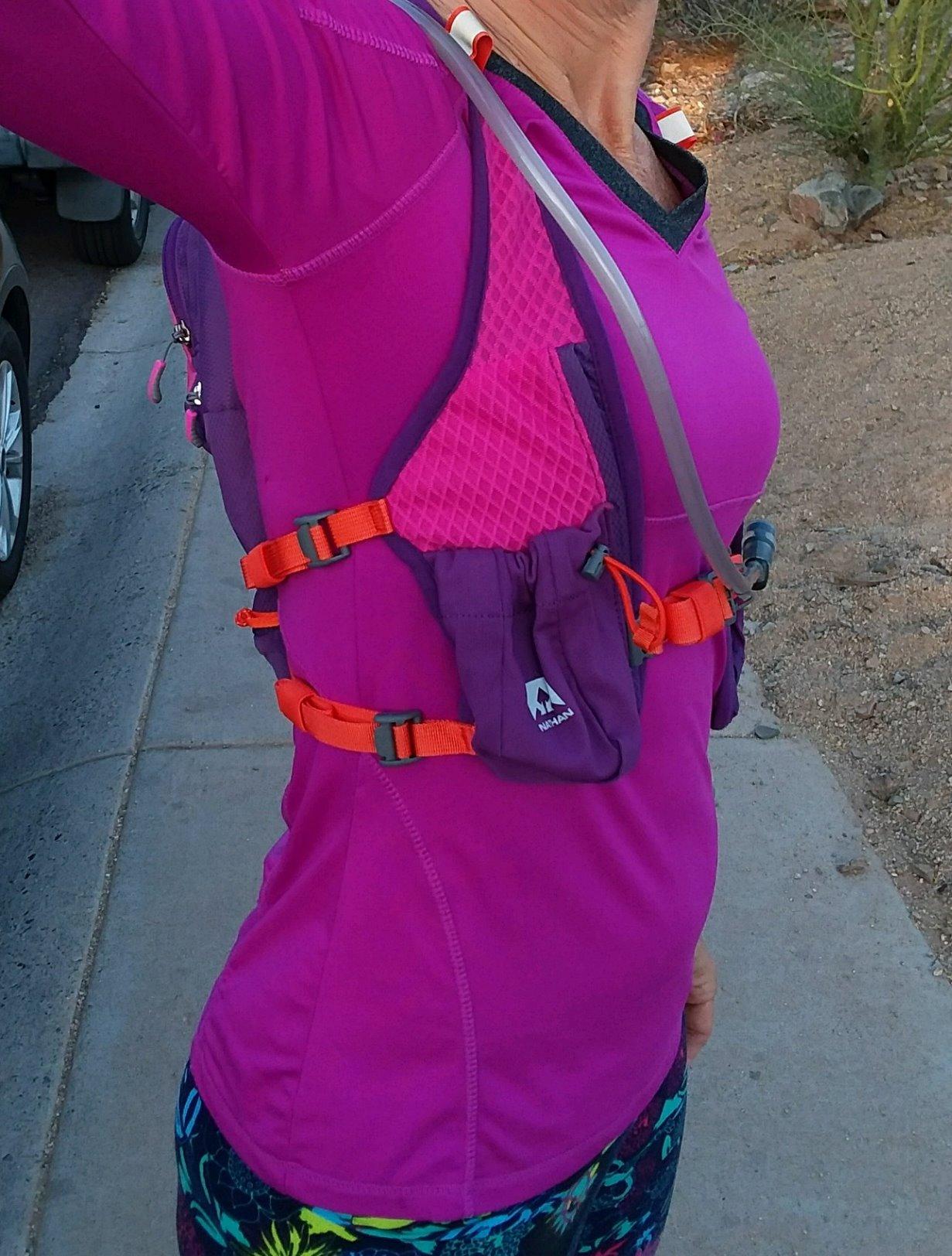Nathan Hydration Vest with 2 Liter Bladder Included, Running Vest for Men and Women, Running Backpack w/ Smartphone Pocket, One Size Fits Most customer photo 2