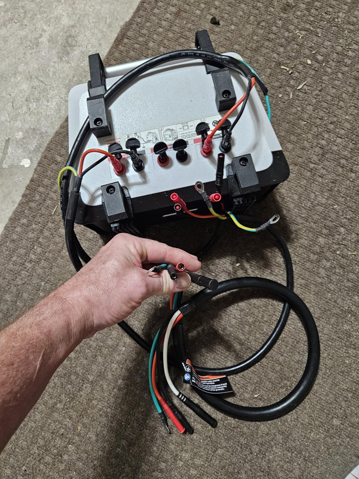 GENMAX Parallel Cable Kit for Inverter Generator Use with 50A Parallel Kit (GM9000PK) customer photo 2