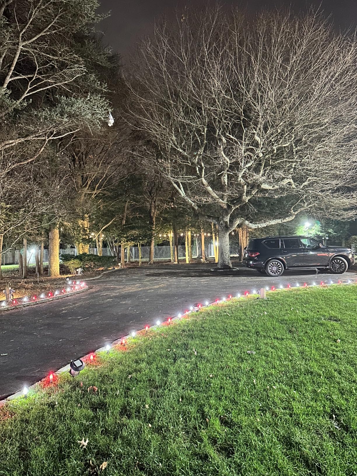 C9 Christmas Lights Outdoor, 26FT 20 LED C9 String Lights with Stakes | Connectable Shatterproof Waterproof Walkway Pathway Lights for Lawn, Patio, Yard, Garden, Christmas Decorations, Warm White customer photo 1