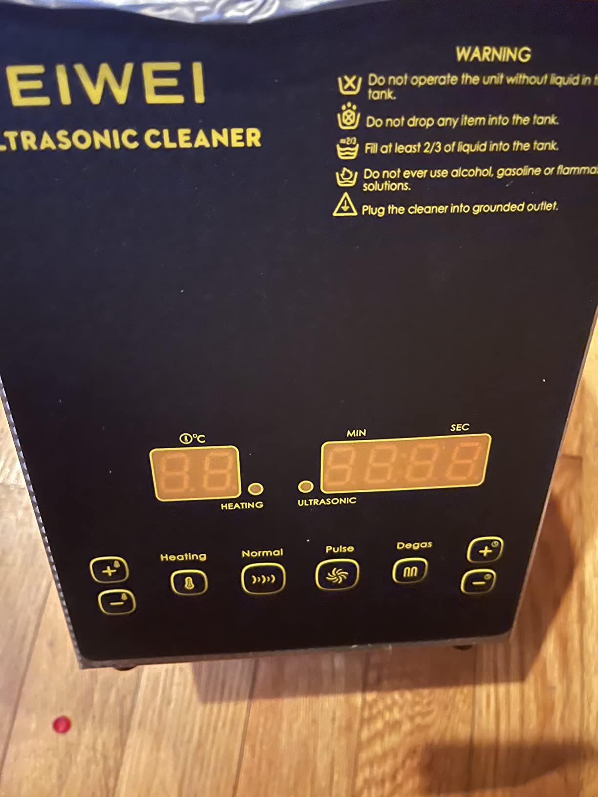 6L Ultrasonic Cleaner Dual-Frequency Professional Digital Stainless Steel Cleaning Machine with Heater Timer for Carburetor, Parts, Circuit Board, Glasses, Denture,Jewelry customer photo 1