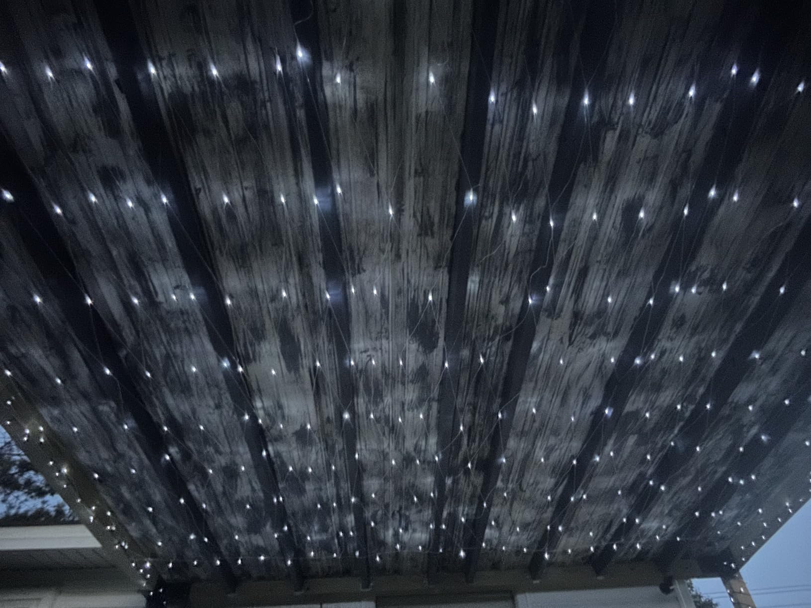 Warm White Net Lights, 21x 5ft Christmas Lights Outdoor Green Wire | 360 LED Large Net Mesh Lights Plug in, 8 Modes Waterproof Connectable Bushes Lights for Christmas Hedge Yard Decor customer photo 1