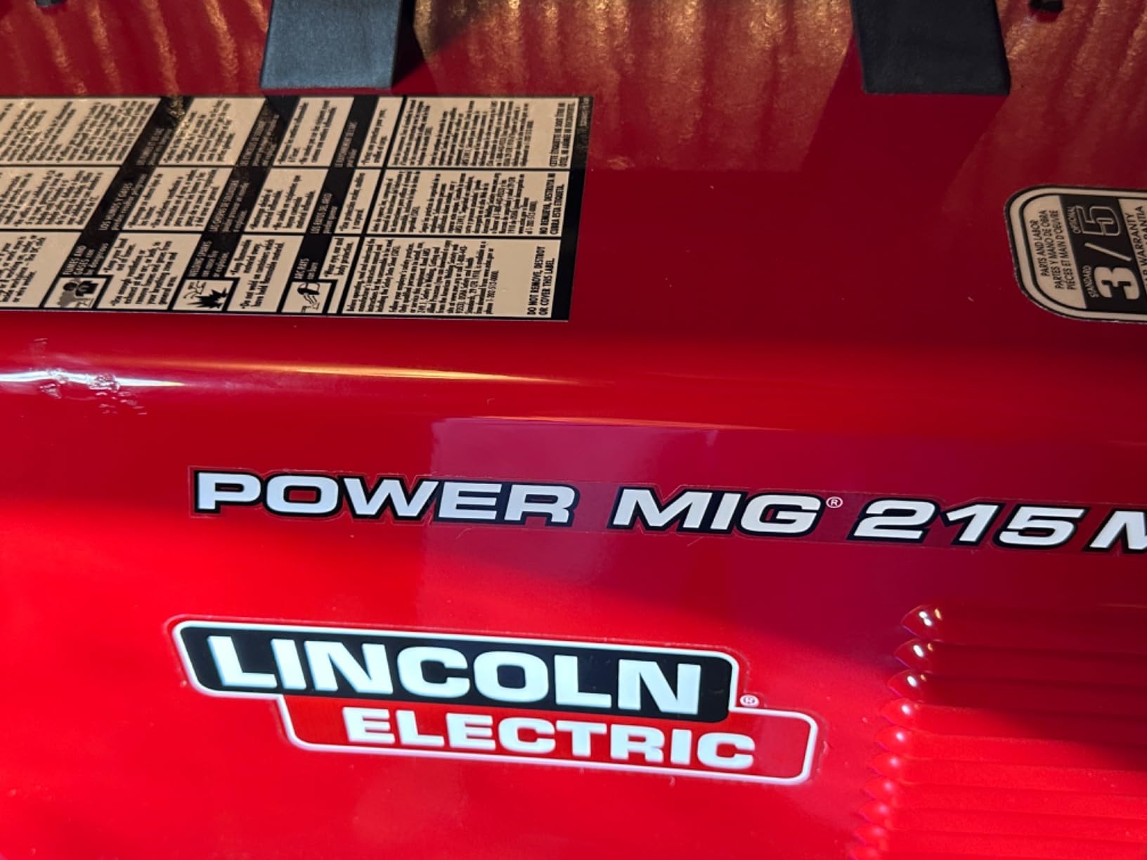Lincoln Electric K4876-1 POWER MIG 215 MPi Multi-Process Welder customer photo 2