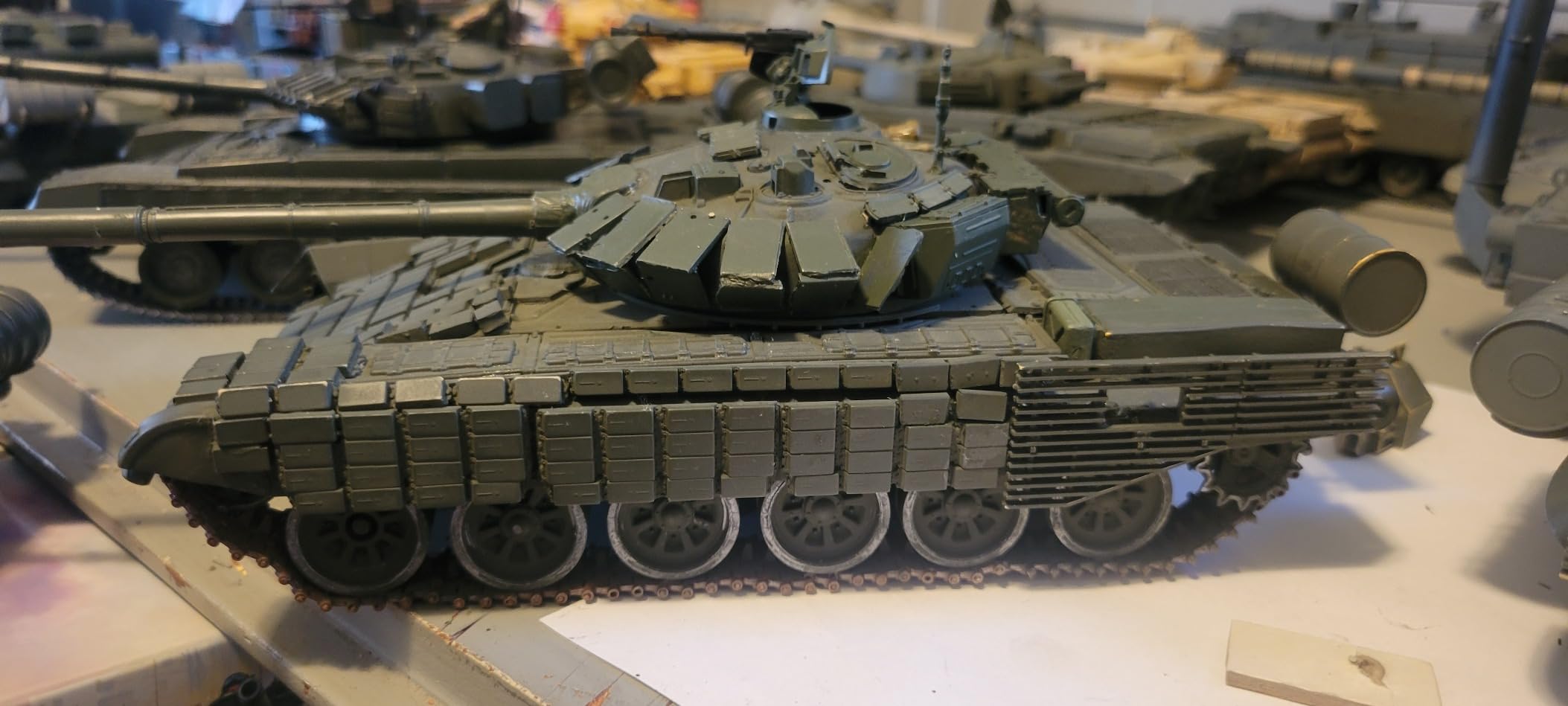 Meng Model MNGTS-053 1:35 Russian MBT T-72B3M / KMT-8 Mine Clearing Scale Model Kit customer photo 1