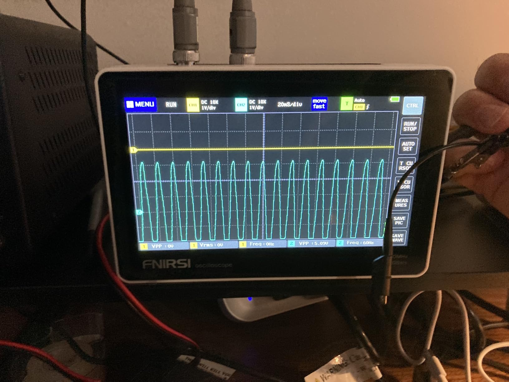 FNIRSI 1013D Plus 100MHz Oscilloscope, 2 Channel Oscilloscope 7