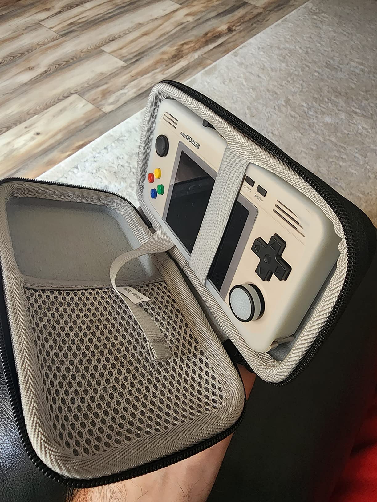WERJIA Hard Carrying Case Compatible with Retroid Pocket Mini/Retroid Pocket 2/2 Plus Retro Game Handheld Console customer photo 2