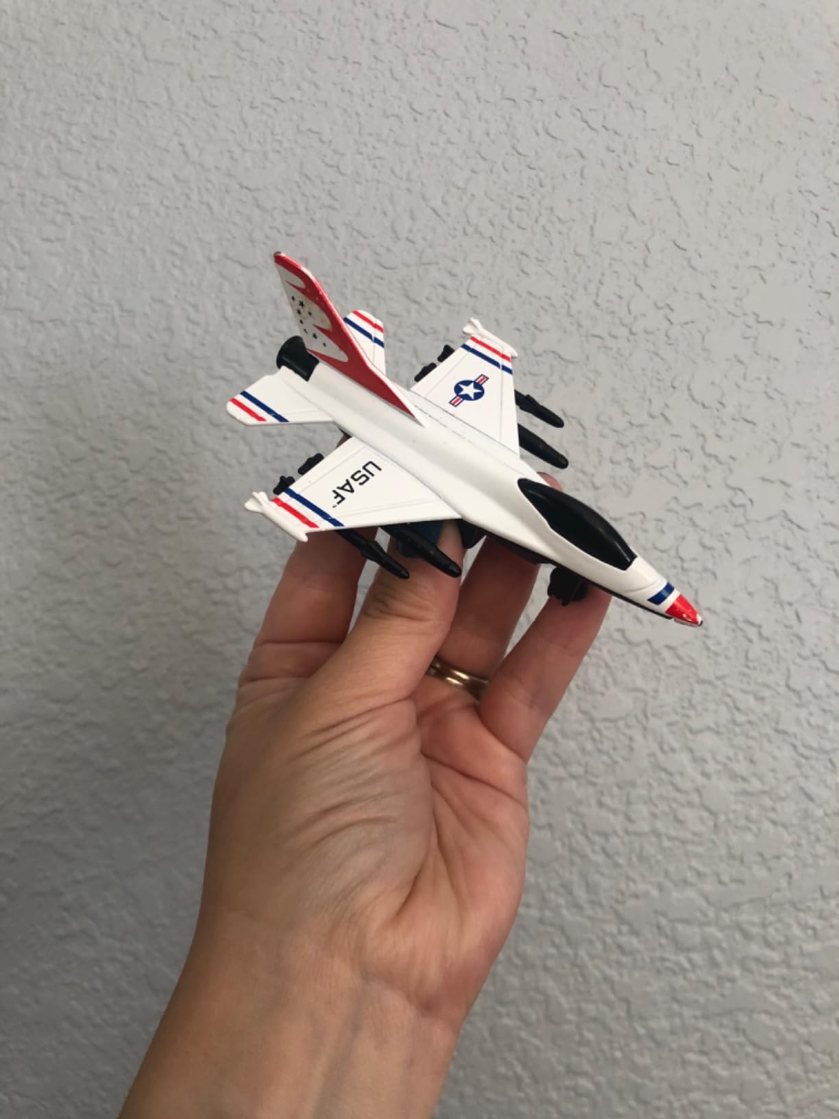Lollipop United States Air Force Military Helicopter, V-22 Osprey Airplane, 1:72 Scale Aircraft Carrier Model, Battle/Rescue Helicopter Toy w/Sounds, 3+ customer photo 1