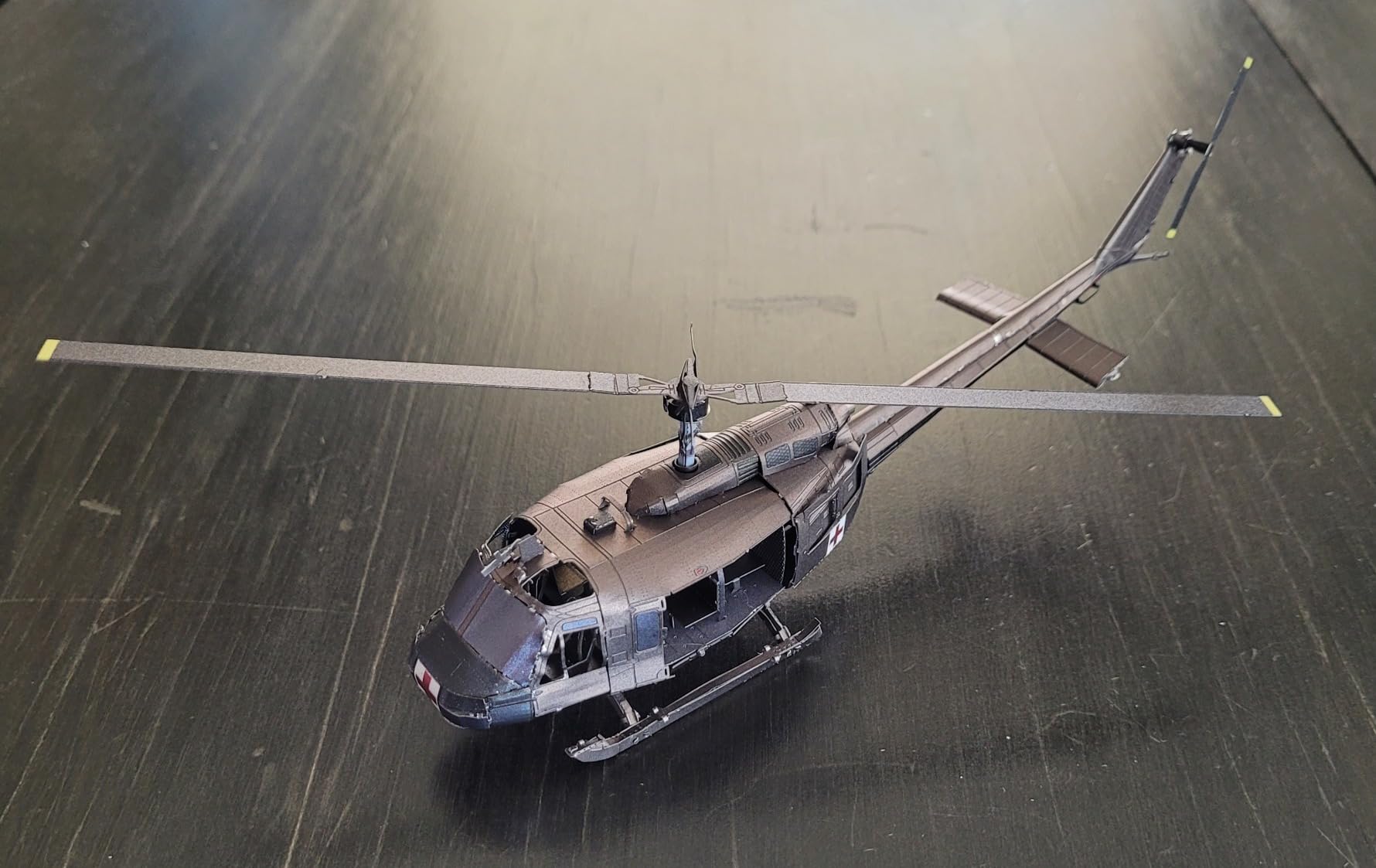 Metal Earth UH-1 Huey Helicopter Color 3D Metal Model Kit Fascinations customer photo 1