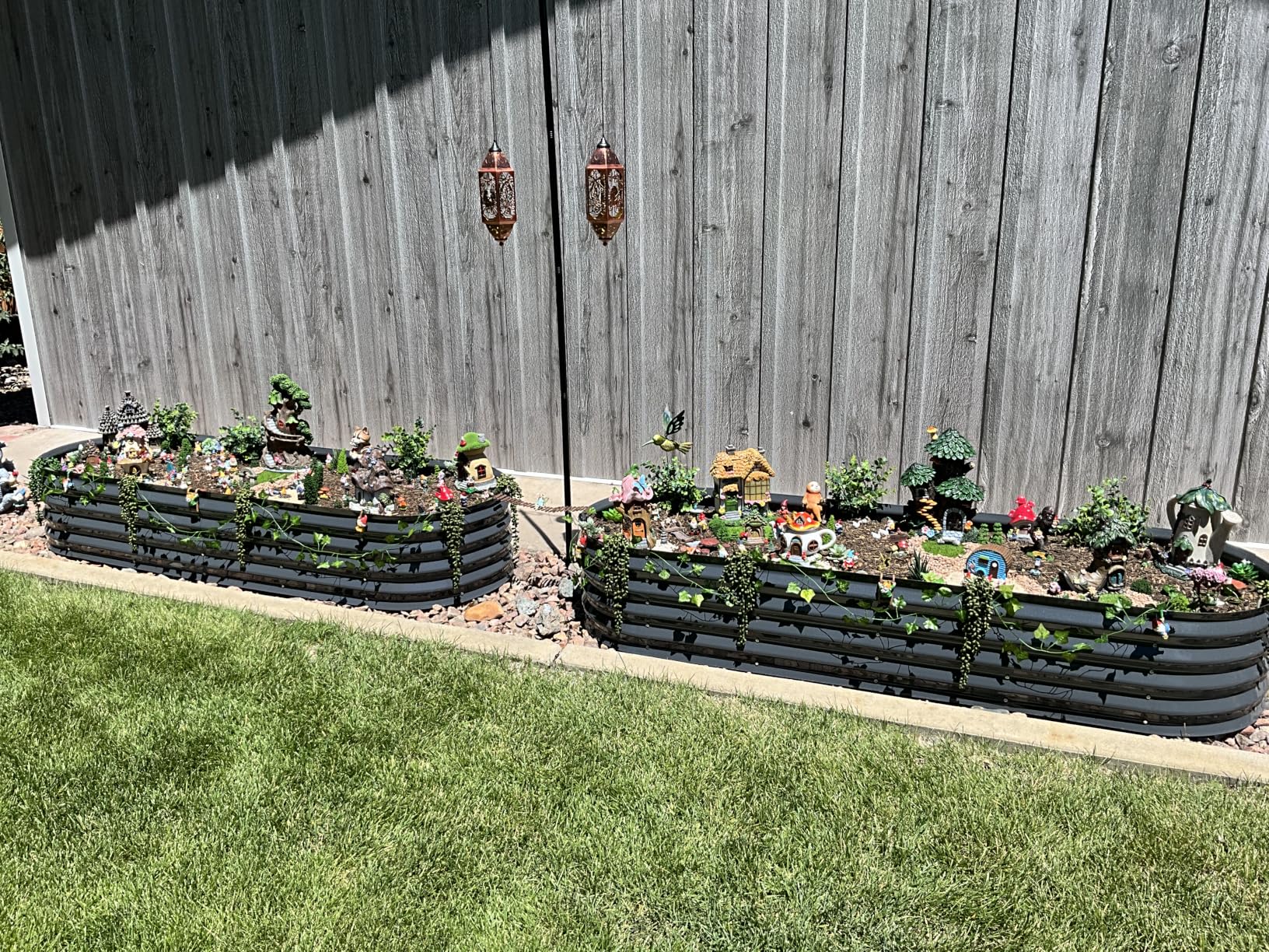 Utopia Home Galvanized Raised Garden Bed Kit 4x2x1ft, Planter Box Raised Garden Beds Outdoor, Easy Assembly Metal Raised Bed for Gardening Vegetables, Fruits, Flowers - Pack of 01 - Silver customer photo 2