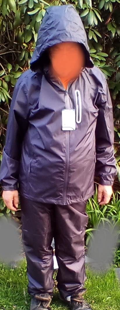 SWISSWELL Men's Waterproof Golf Rain Suit Rain Gear Jacket and Pants | Big & Tall S-5XL, Light to Moderate Rain, Durable Waterproof Coating, Sealed Seam, Breathable Mesh, Full Body Adjustable Fit customer photo 2
