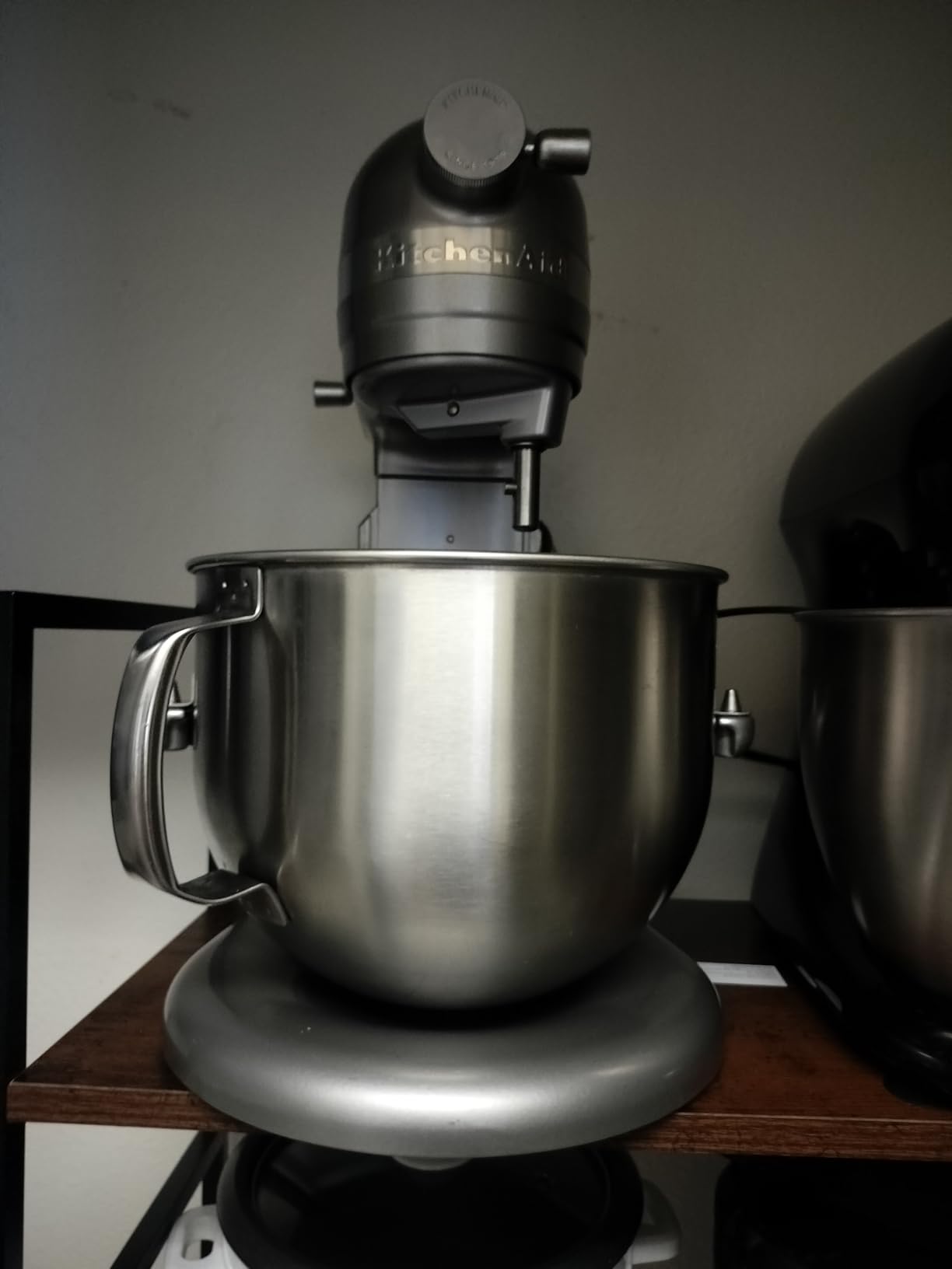 KitchenAid 7 Quart Bowl-Lift Stand Mixer with Accessories, KSM70SKXX | Bowl-Lift Design, 11 Speeds, 1/2 Speed for Folding, Double Flex Edge Beater and 4 other accessories, Cast Iron Black customer photo 1