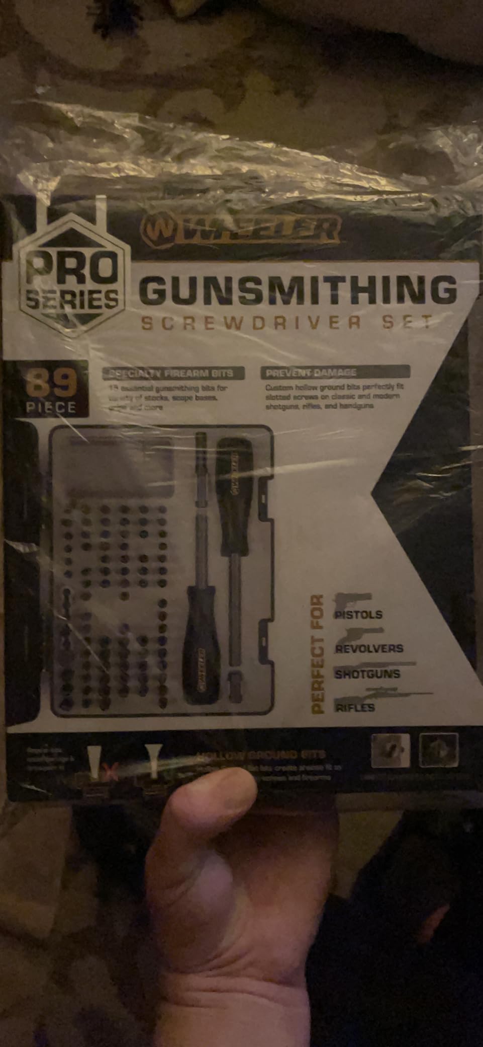 Wheeler 89 Piece Gunsmithing Screwdriver Set with Durable Construction and Storage Case for Gunsmithing and Maintenance customer photo 1
