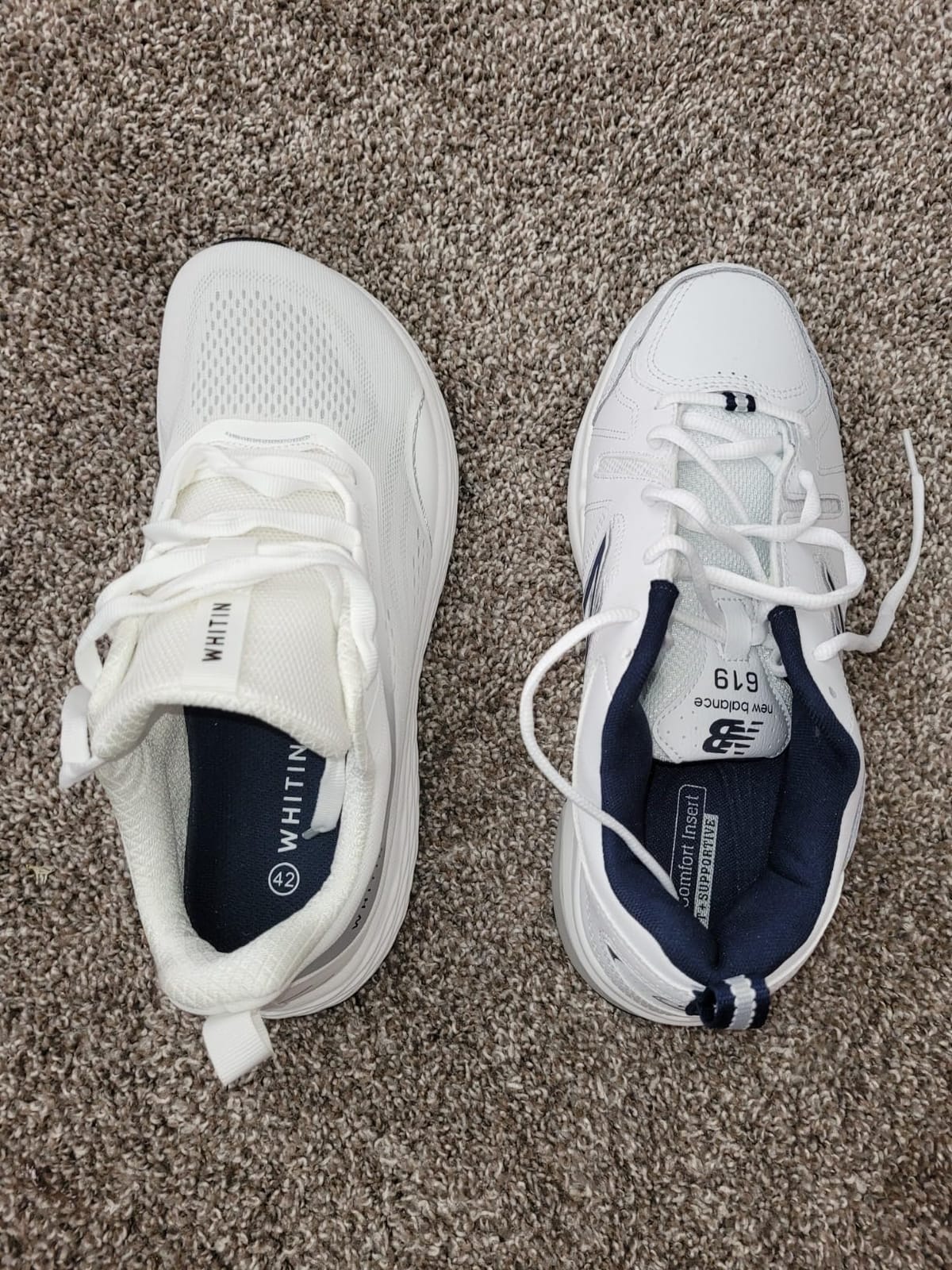 WHITIN Men's Wide Toe Box Zero Drop Road Running Shoes S81 customer photo 2