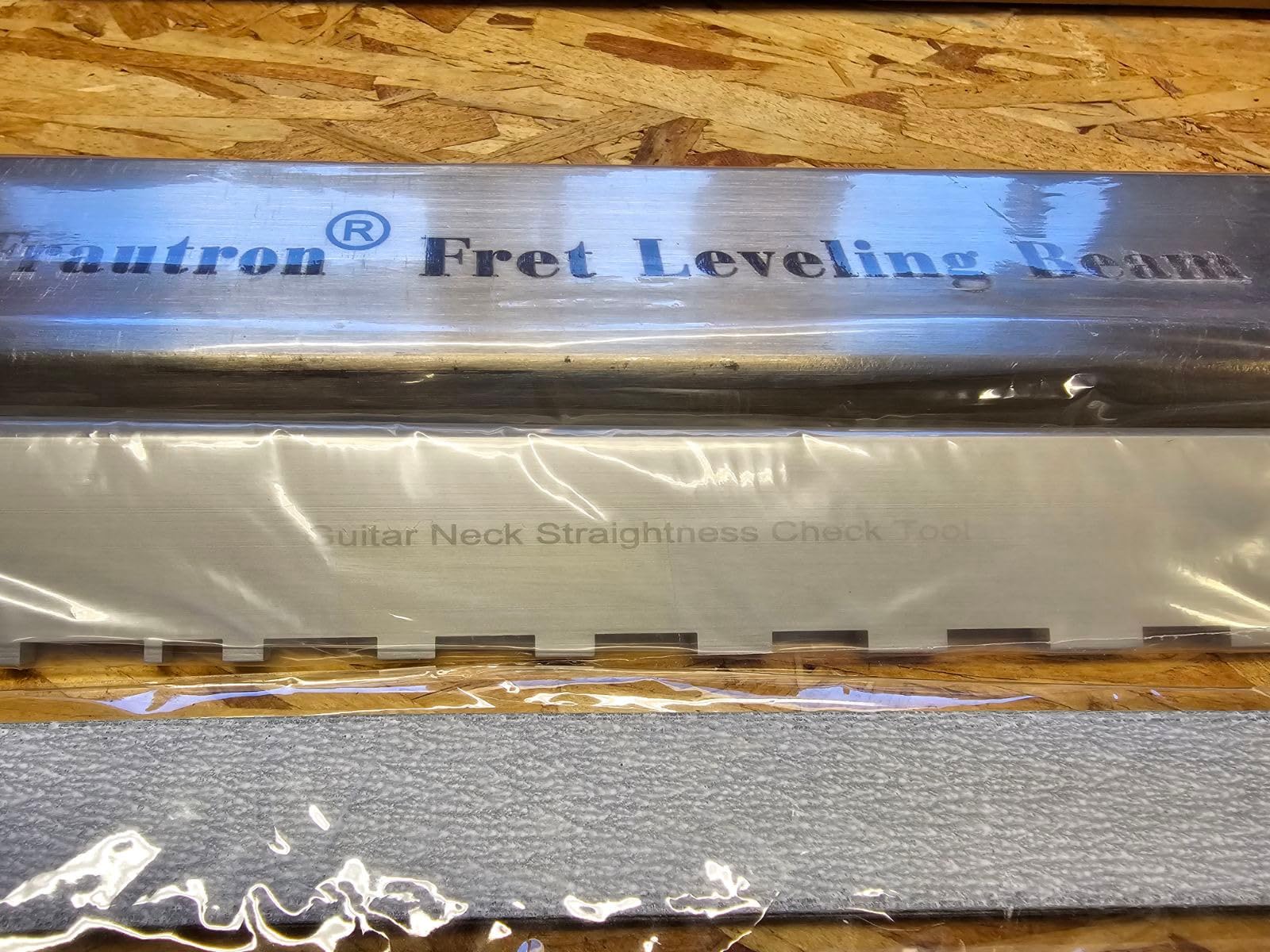 Guitar Luthier Tool Kit, Fret Leveling Kit for Guitar Bass | 16 Inch Leveling Sanding Beam Fret Leveler, Fret Crowning File, Fret Rocker, Guitar Neck Notched Straight Edge Luthier Tool customer photo 2
