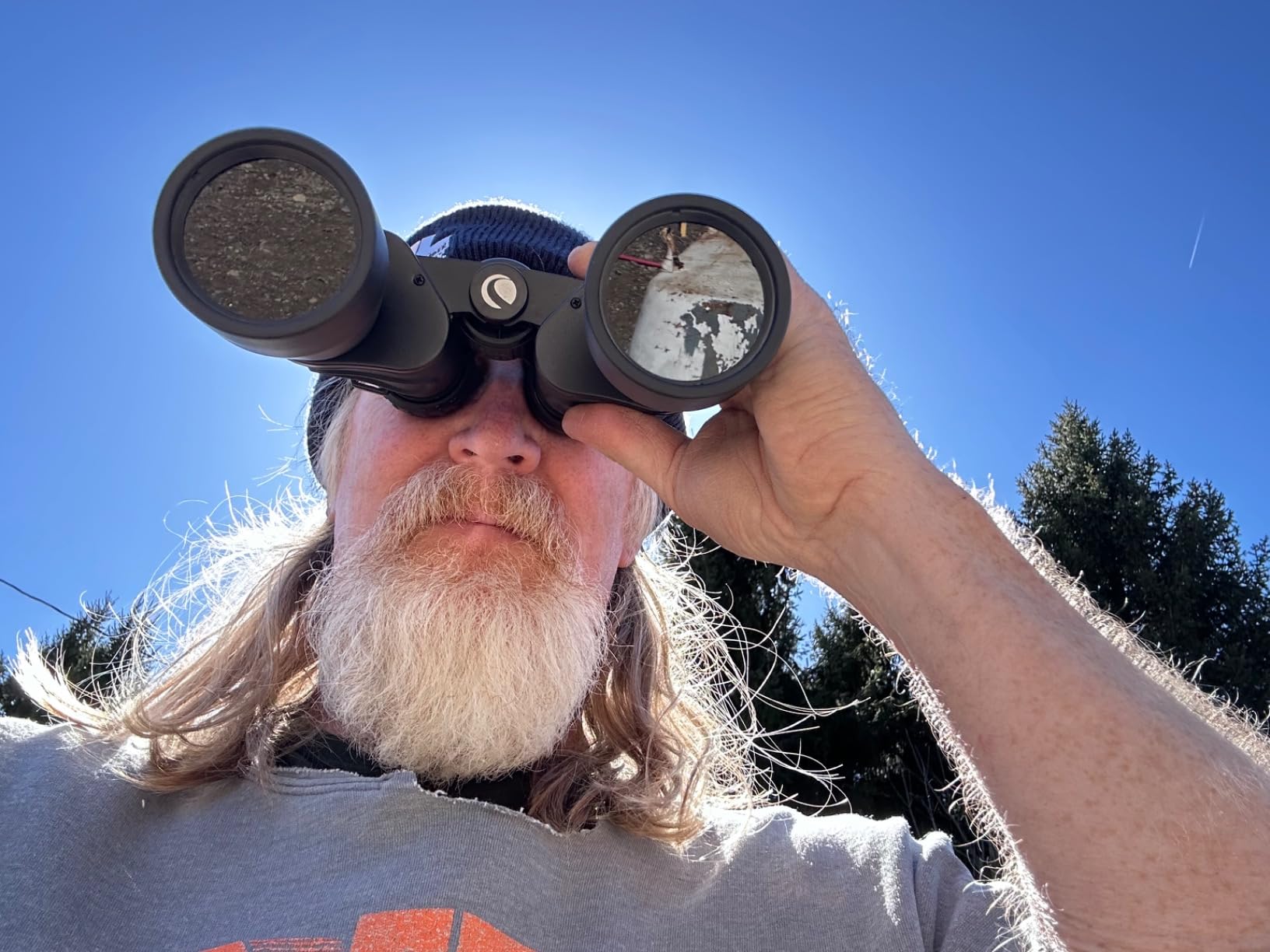 Celestron EclipSmart Safe Solar Eclipse Binoculars - Large Aperture 12x50 customer photo 2