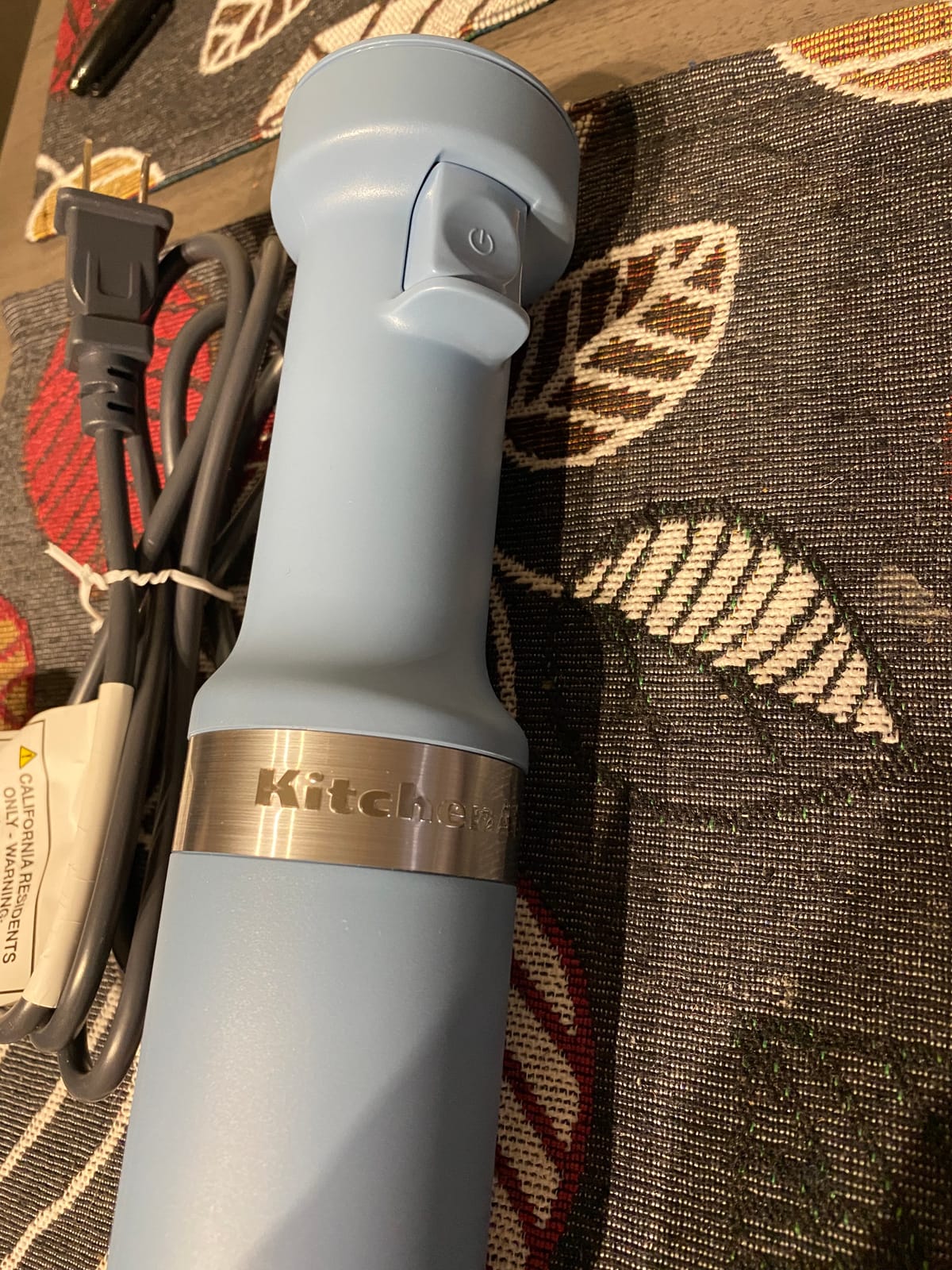 KitchenAid Variable Speed Corded Hand Blender, KHBV53, Contour Silver | Removable 8