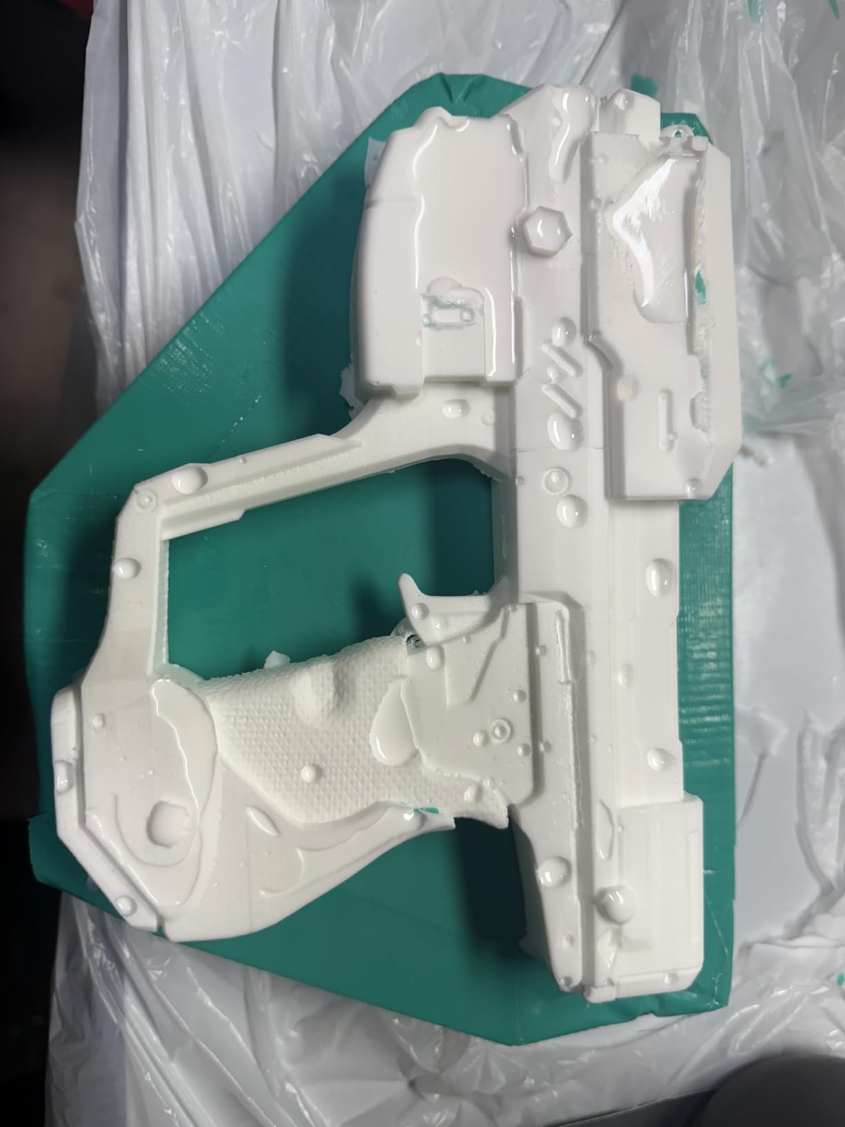 LET'S RESIN Polyurethane Resin, 60oz Fast Cured Resin Within 10 Minutes | 2 Part Casting Resin, Low Viscosity & Low Odor customer photo 1