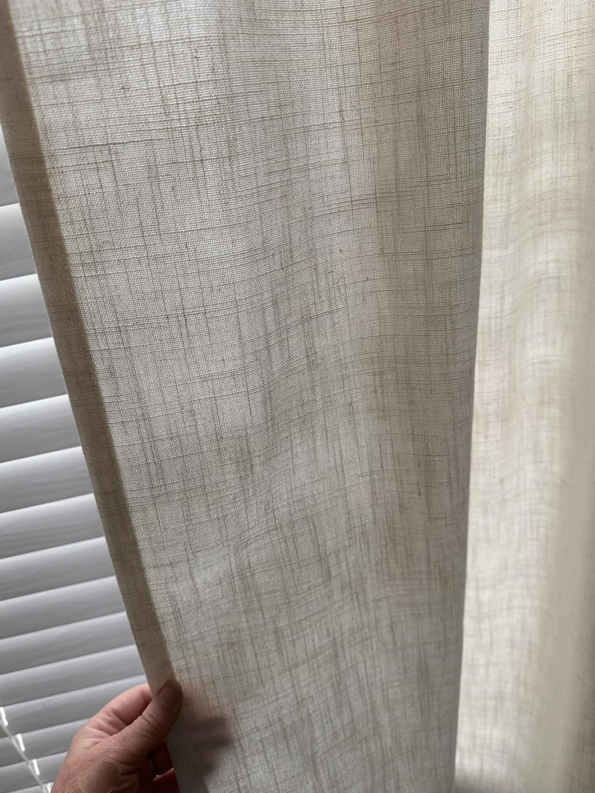 Joydeco Linen Curtains 96 inch Length 2 Panel Set, Light Filtering Curtain for Living Room Bedroom, 52 inch Wide Drapes with Rod Pocket Back Tab customer photo 1