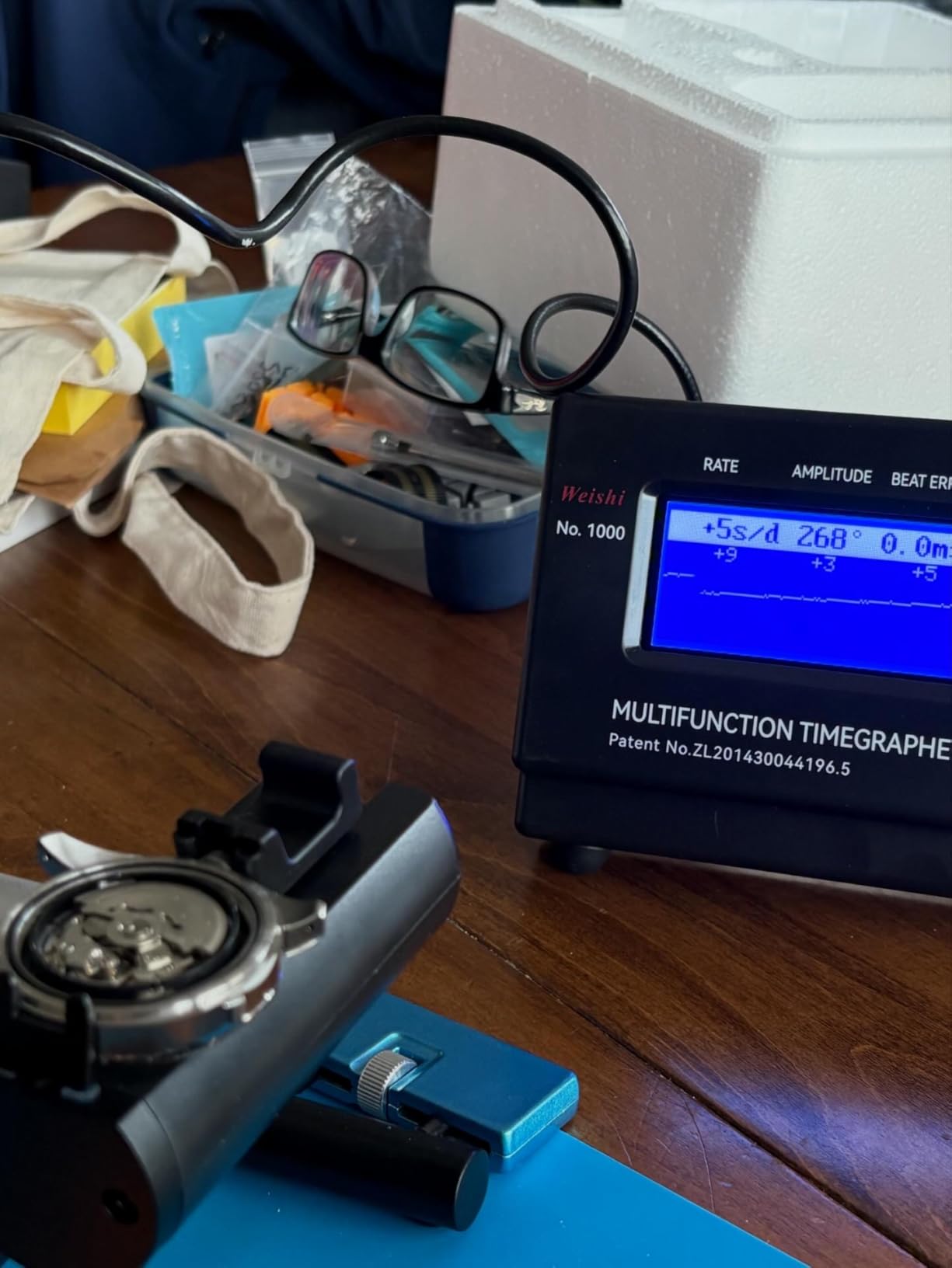 Watch Tester Timegrapher No.1000, Watch Timing Machine Calabration for Mechanical Watches customer photo 1
