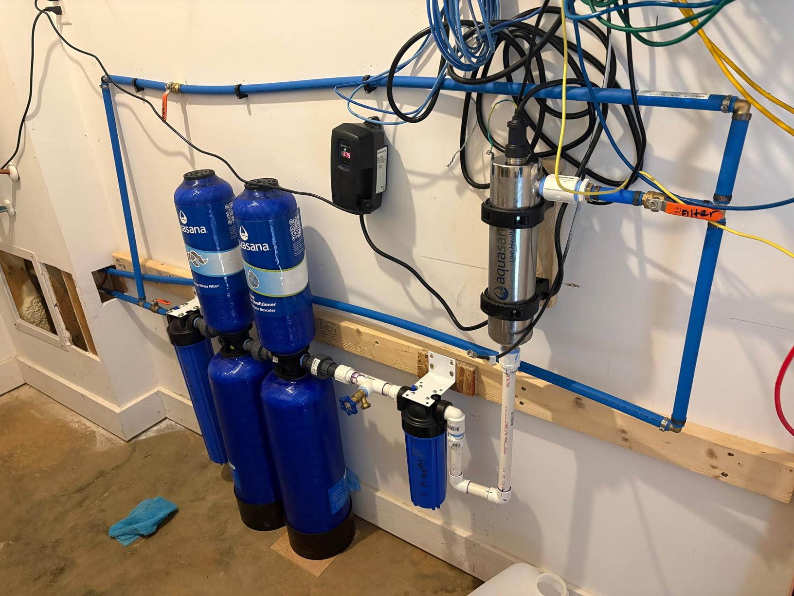 Aquasana Max Flow Whole House Water Filter | Carbon & KDF | WH-1010-CT-LM customer photo 2