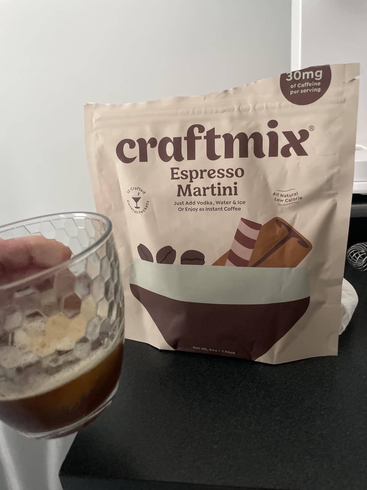 Craftmix Espresso Martini Mix, Cocktail Mixers & Mocktail Mix, 12 Pack customer photo 2