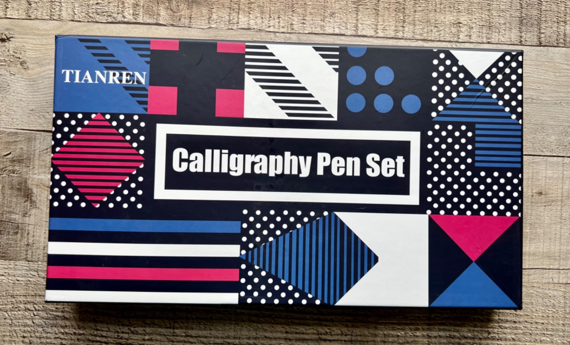 TIANREN Calligraphy Pen Set, Fountain Pens with 8 Different Replaceable Nibs with 60 Ink Cartridges (12 Colors), Calligraphy Set for Beginner Writing Drawing customer photo 2