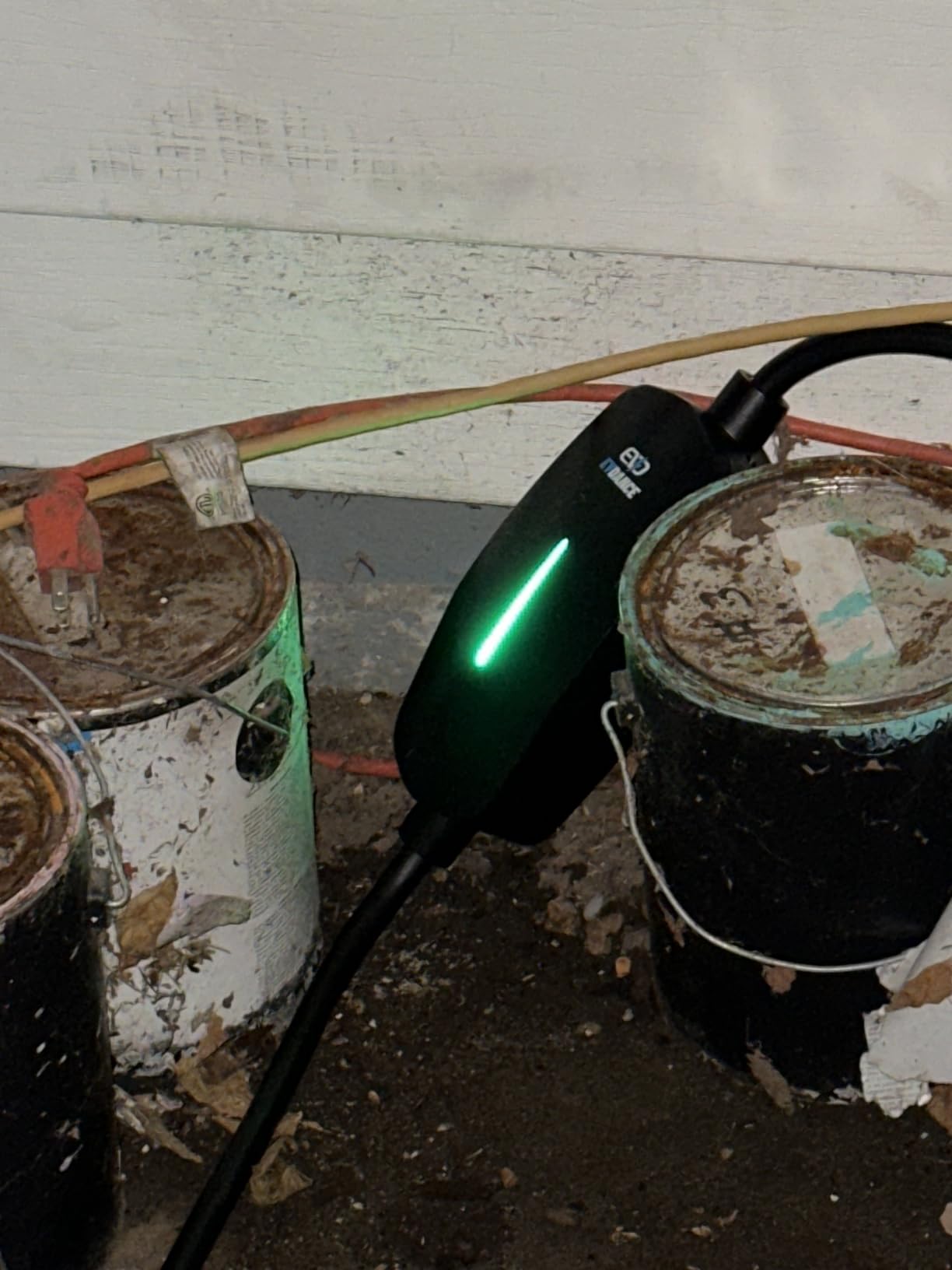 Level 1&2 EV Charger, Electric Vehicle Portable Charger with 25FT Cable, ETL Listed J1772 EVSE for All EVs & PHEVs, 12A 120V/16A 240V (NEMA 5-15&6-20 Standard Home Plug) customer photo 1