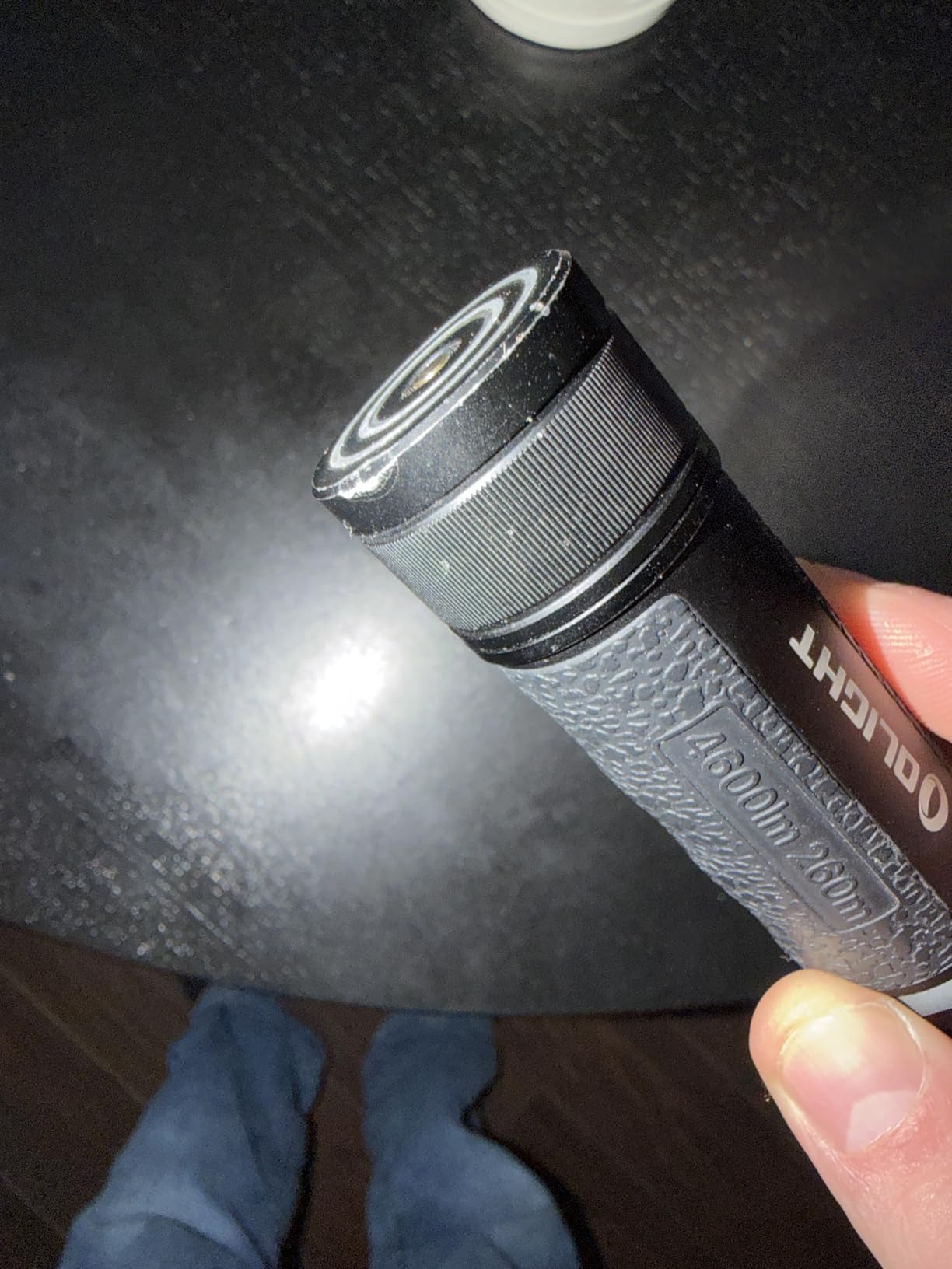 Seeker 4 Pro Rechargeable Flashlights, Bright High Lumens Black | 4600 Lumens, High Powerful Flash Light, with USB C Charging Holster, Waterproof IPX8 for Emergencies, Camping, Searching customer photo 1