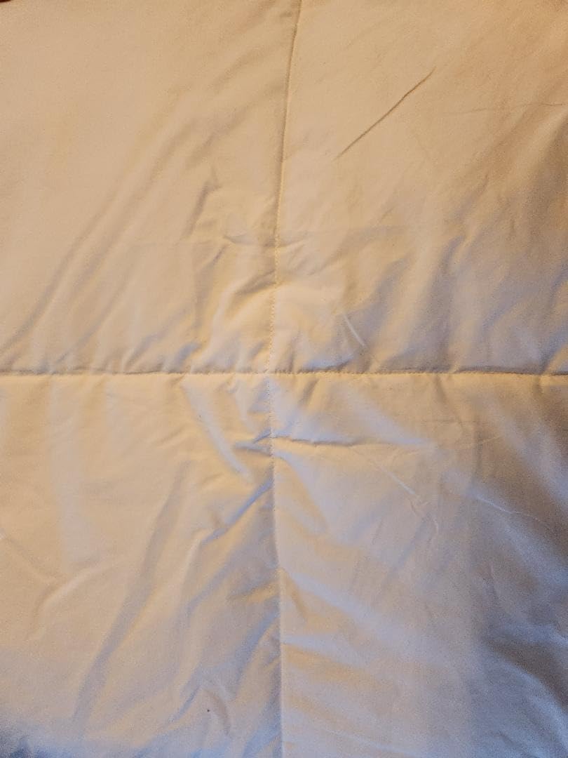 Globon Ultra-Soft Down Feather Comforter King Size, Luxury Hotel Collection Duvet Insert for All Season, Noiseless Shell, 700 Fill Power, Medium Weight with Corner Tabs, White customer photo 2