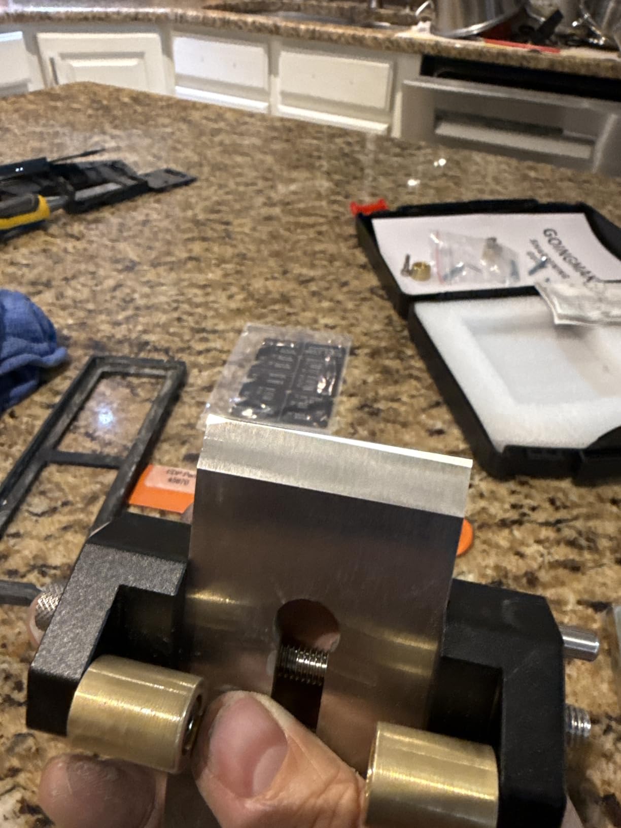 GOINGMAKE Honing Guide System Chisel Sharpening Kit for Woodworking Chisels and Planes 5/32