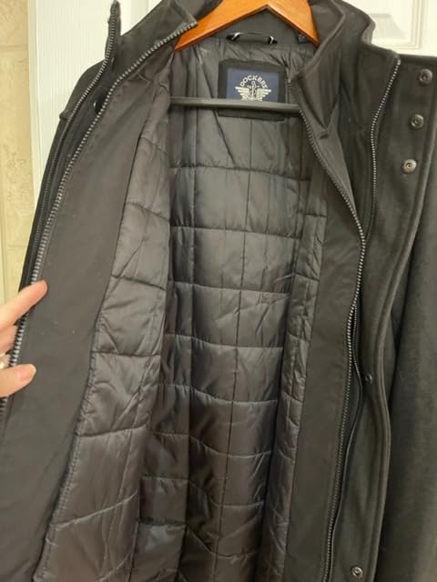 Dockers Men's Wool Melton Full-Length Duffle Coat customer photo 1