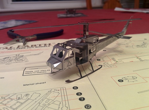 Metal Earth Supermarine Spitfire Color 3D Metal Model Kit Fascinations customer photo 1