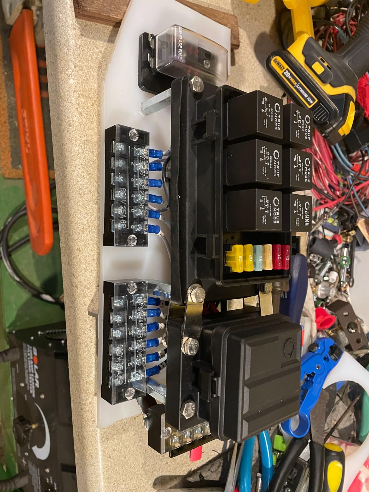 True MODS 12V Automotive Waterproof 5-Pin Prewired Relay Fuse Box Block Kit customer photo 1