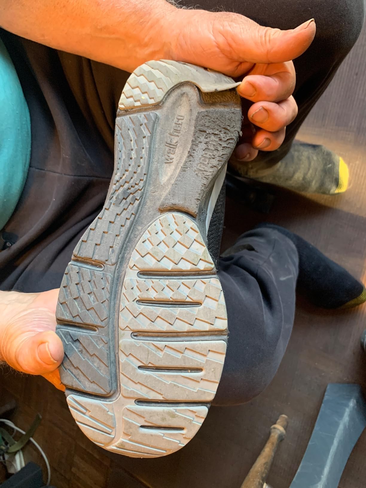 Walking Shoes for Men, Arch Support Mens Sneakers for Plantar Fasciitis customer photo 2