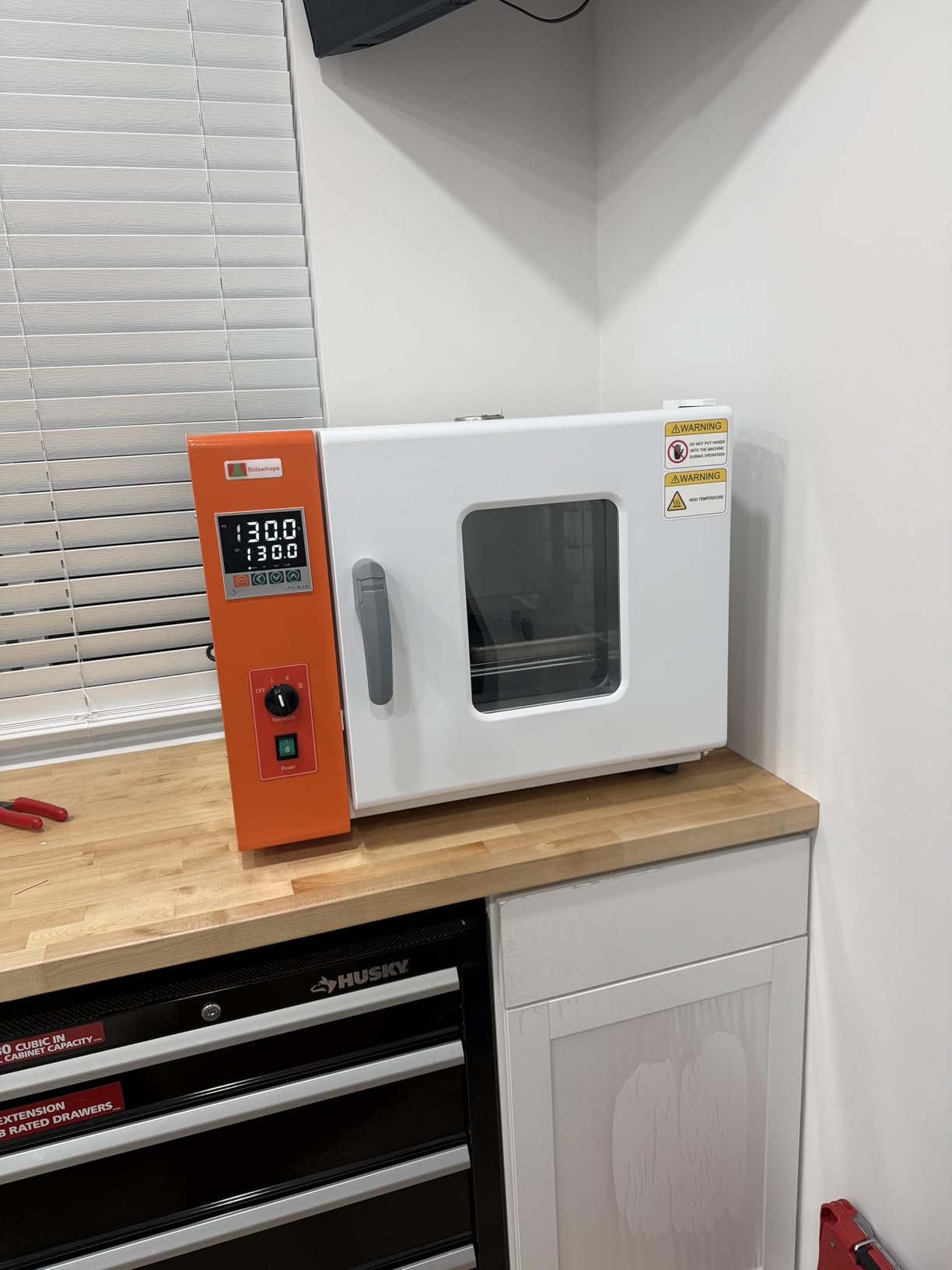 Digital Forced Air Convection Drying Oven - 14x14x14 Inch Chamber, Temperature Control, Adjustable Fan, Kiln, RT-300, Large Capacity Heating Oven for Industrial and Lab customer photo 2