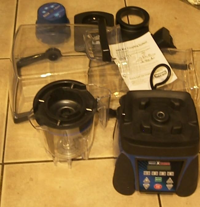 Waring Ellipse Blending System, Dual Motor for Acai & Smoothie Bowls | 3.5 HP Dual-Motor Dasher System, 32oz Copolyester Jar & Sound Enclosure, NSF Certified customer photo 1