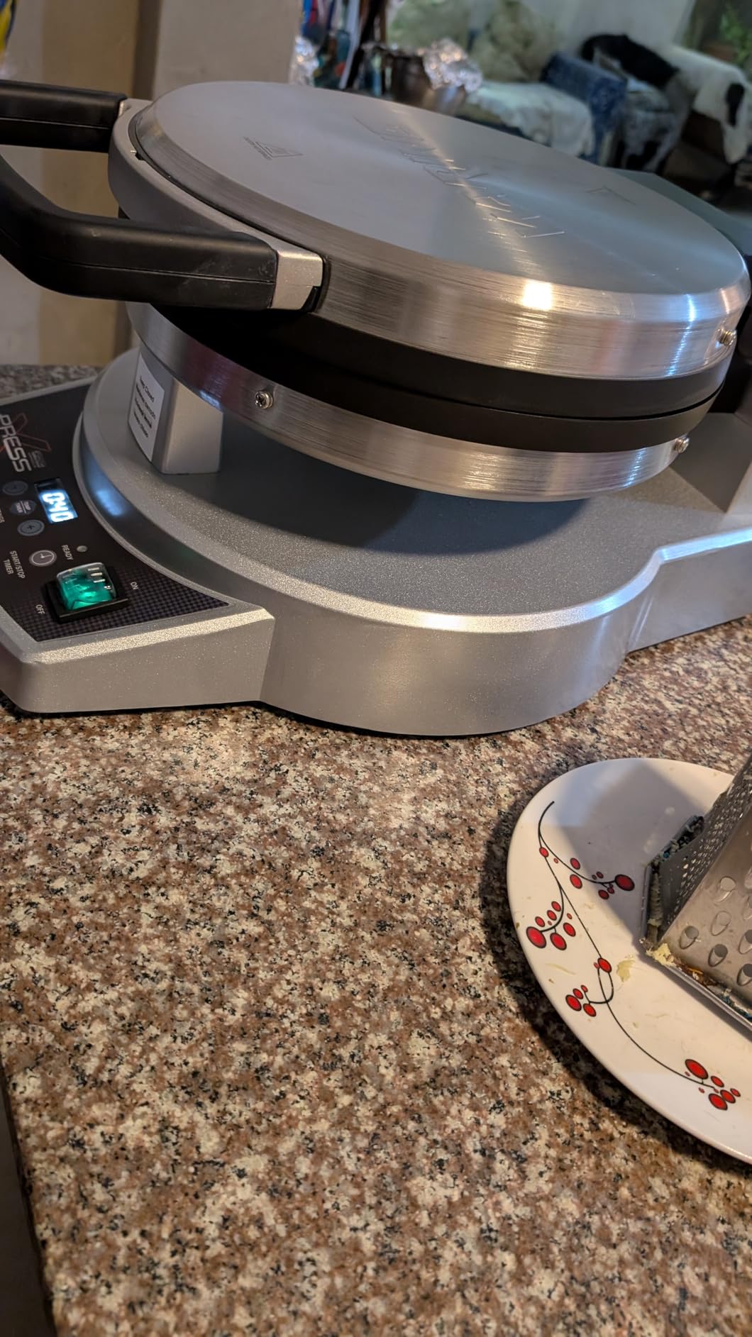 XPress Multipurpose Cooktop with 120V | Dual-Sided Electric Crepe Maker, 13.5 in Non-Stick Surface, 125°F-425°F Temperature Control, NSF Certified, 120V customer photo 2
